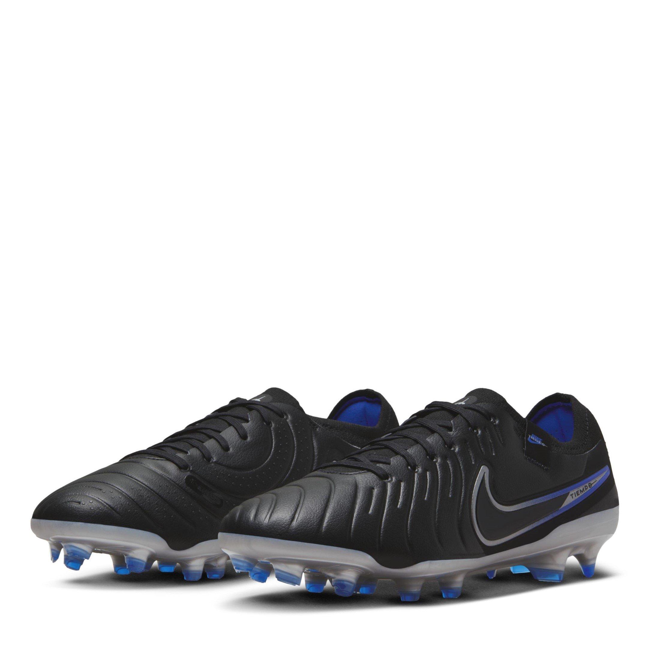 Schwarz/Chrom - Nike - Tiempo Legend 10 Pro Firm Ground Football Boots - 4