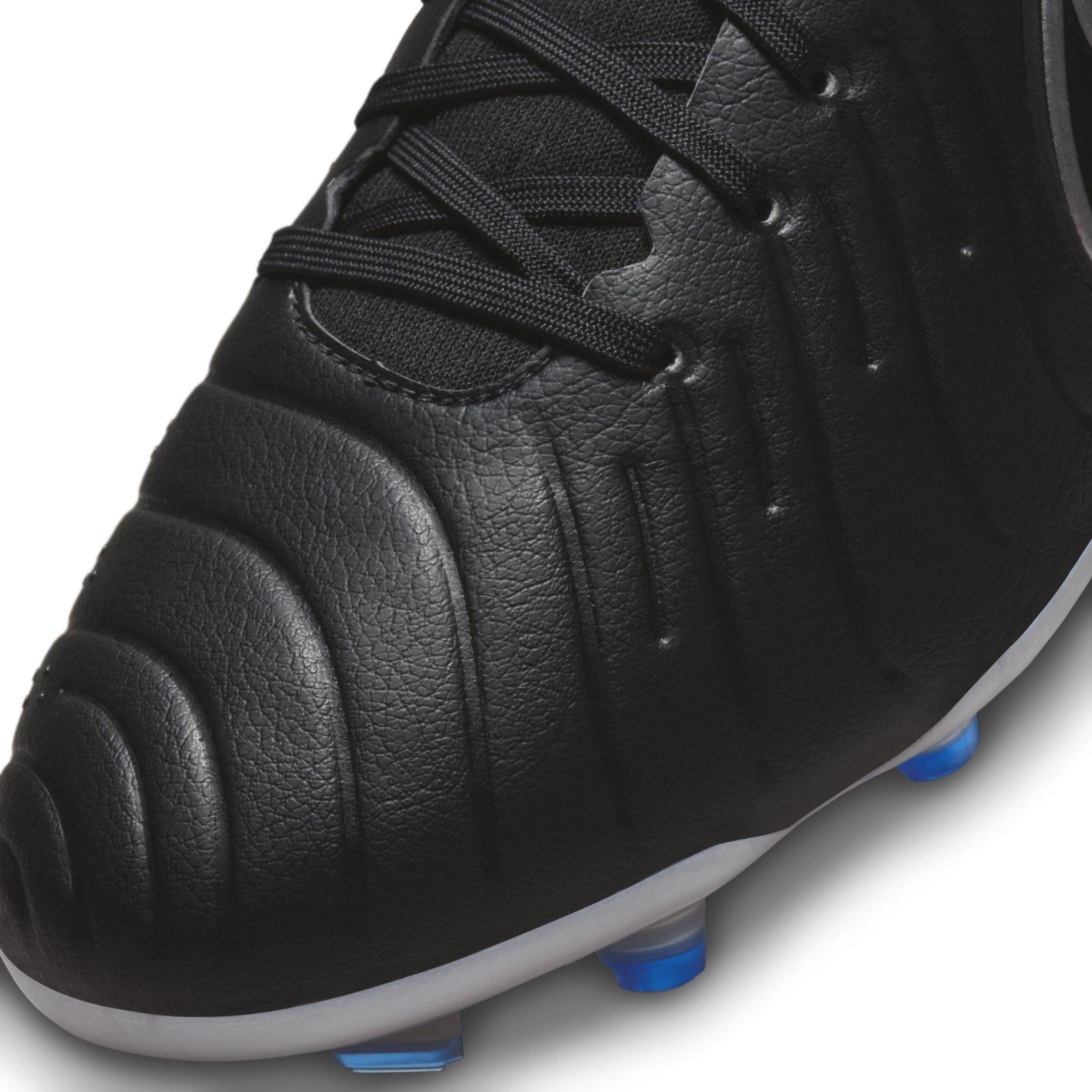 Schwarz/Chrom - Nike - Tiempo Legend 10 Pro Firm Ground Football Boots - 8