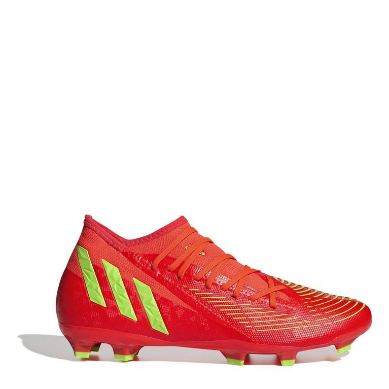 Rojo/Verde/Negro - adidas - Predator Edge.3 Firm Ground Football Boots - 1