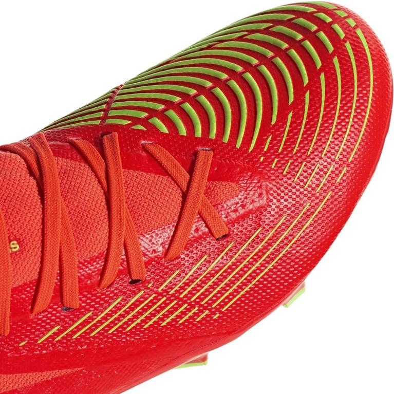 Rojo/Verde/Negro - adidas - Predator Edge.3 Firm Ground Football Boots - 7