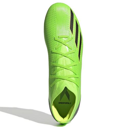 S.Green/Blk/Yel - adidas - X Speed Portal 2 Firm Ground Football Boots - 3