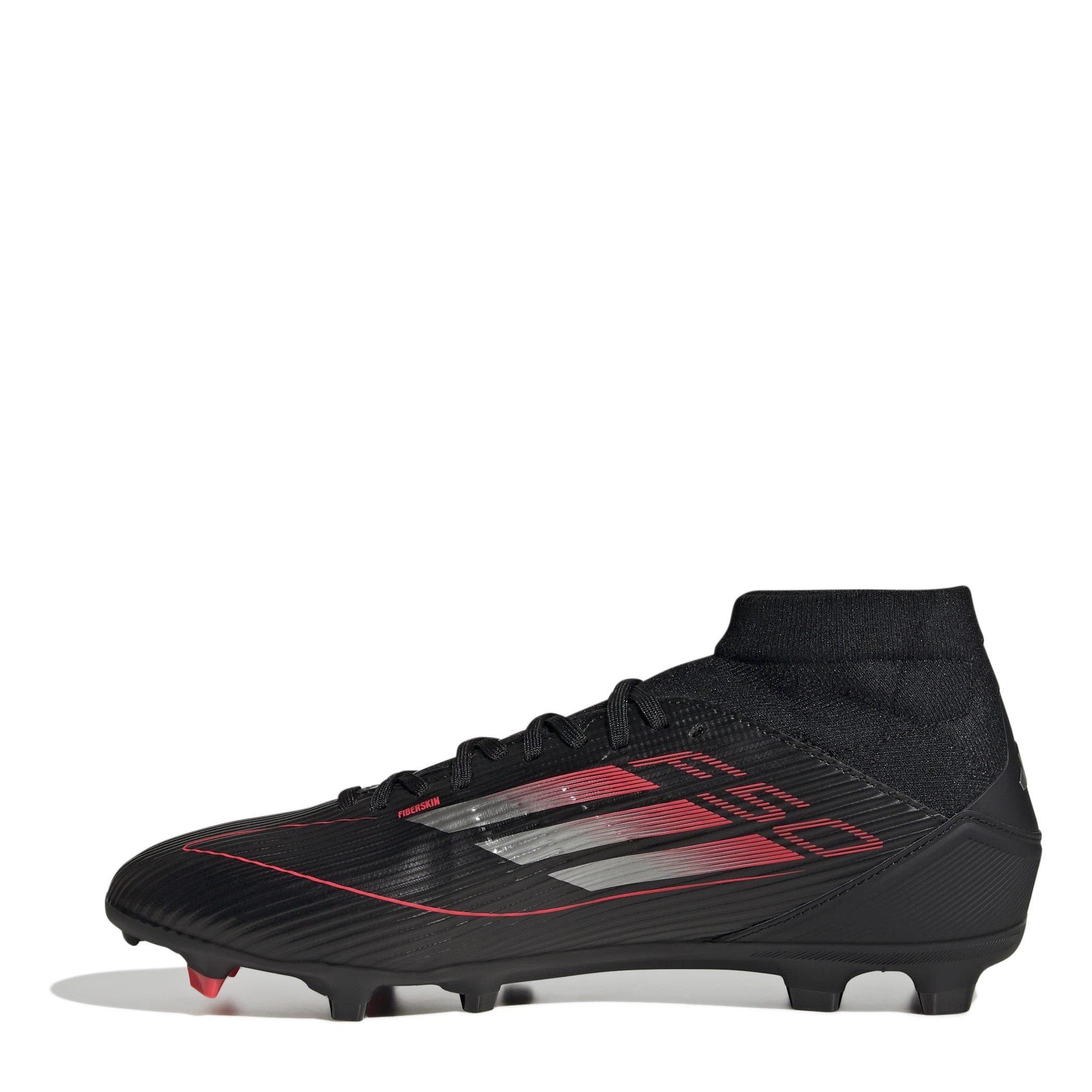 Black/Iron/Red - adidas - F50 League Firm Ground Football Boots - 2