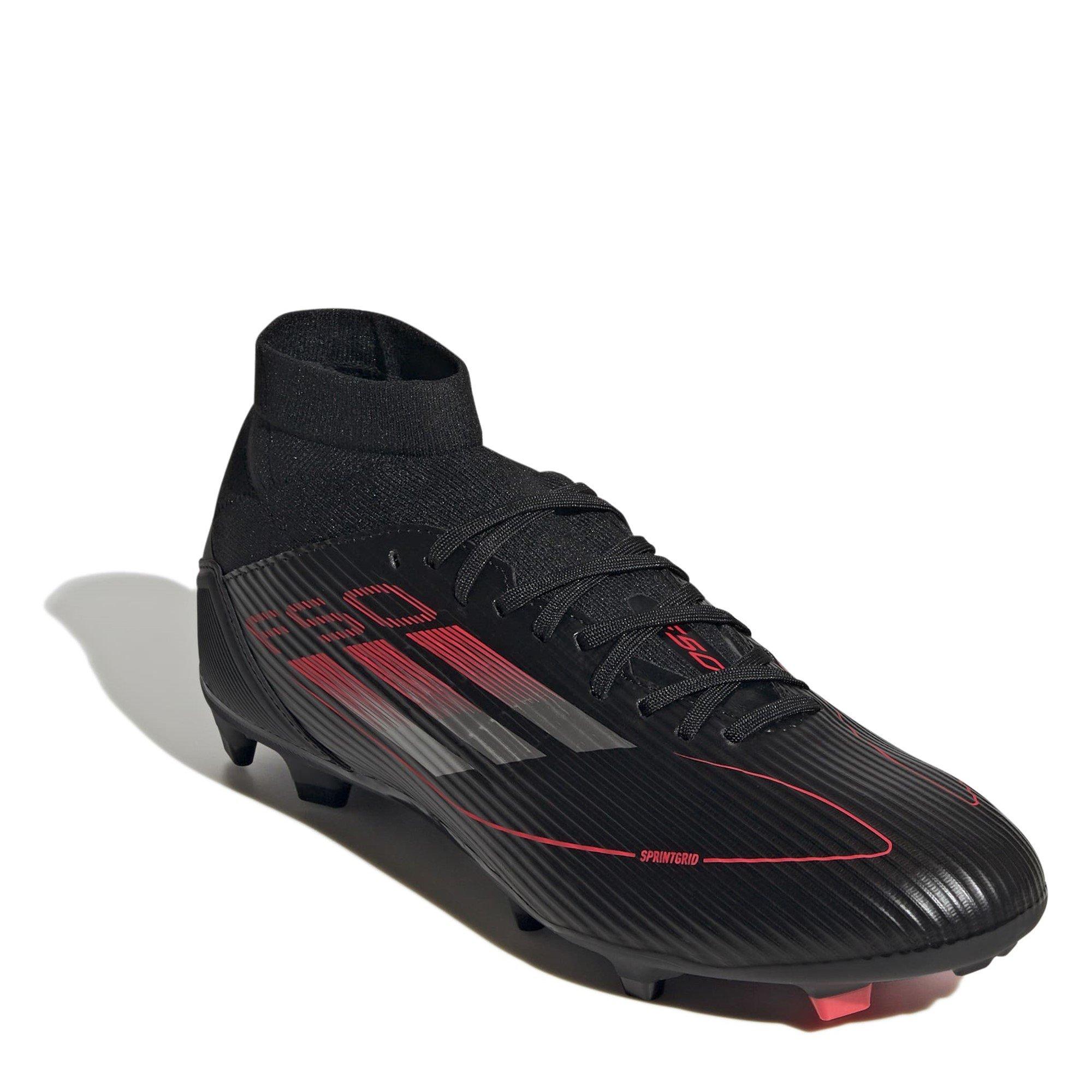 Black/Iron/Red - adidas - F50 League Firm Ground Football Boots - 3