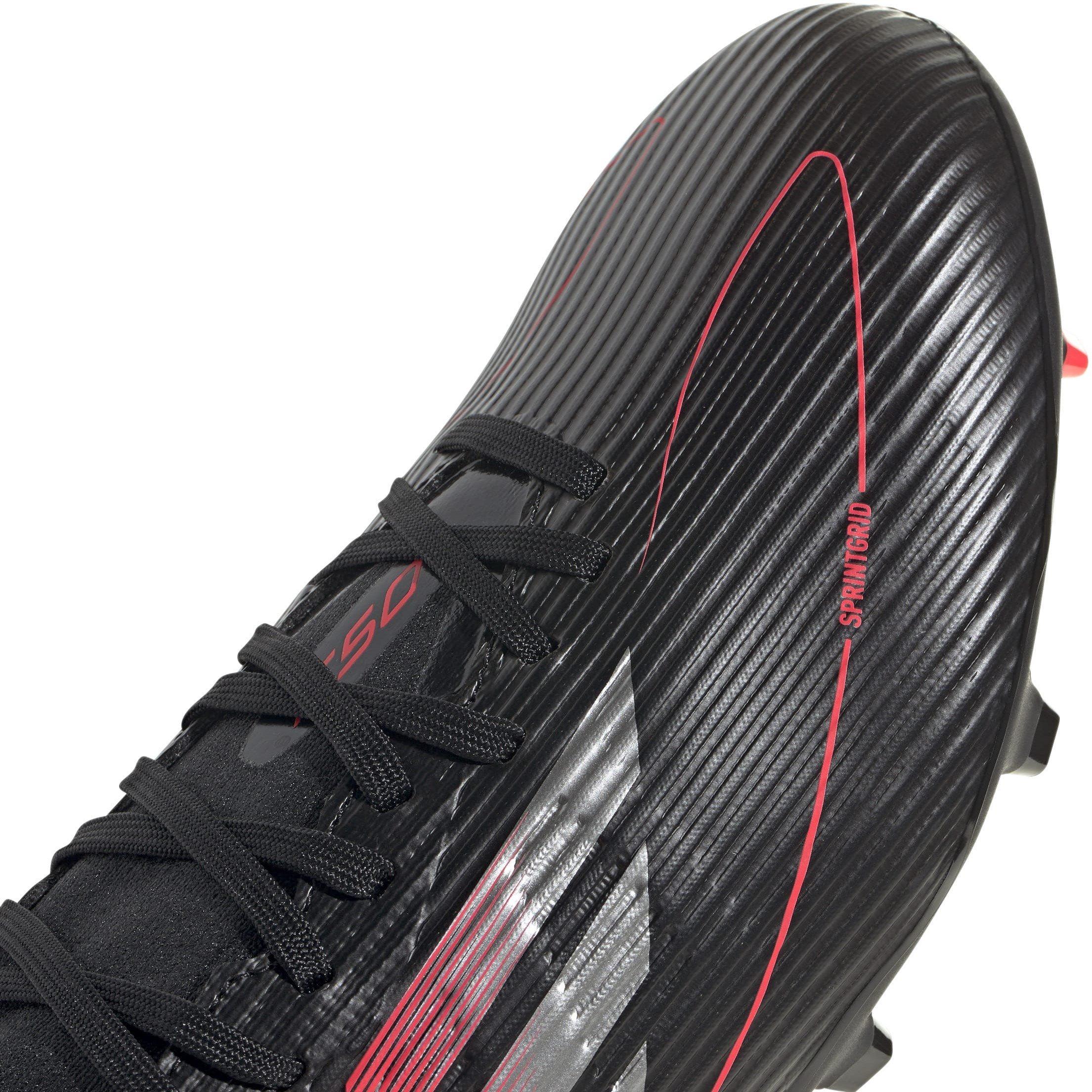 Black/Iron/Red - adidas - F50 League Firm Ground Football Boots - 8