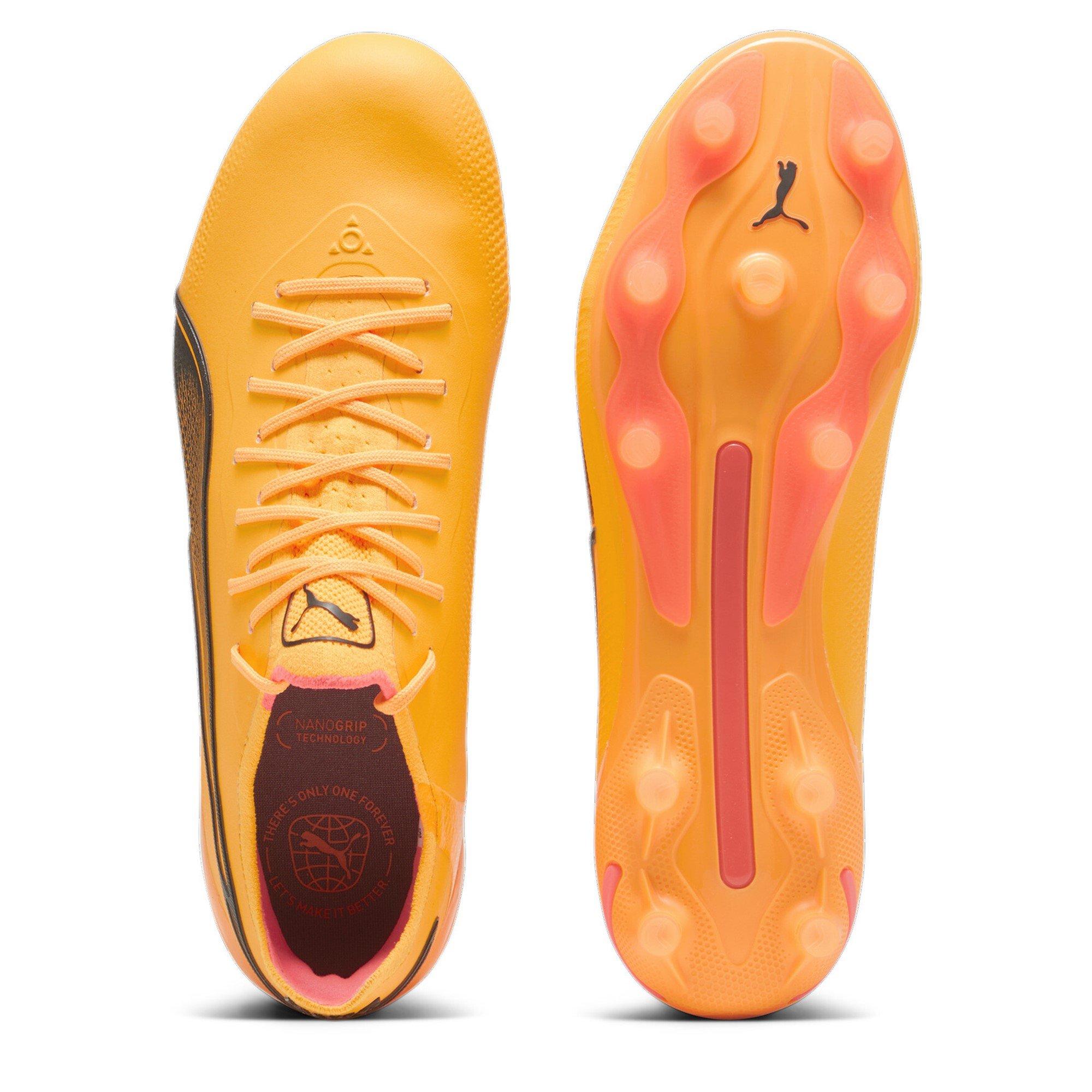 Orange/Black - Puma - King Ultimate Firm Ground Football Boots - 3
