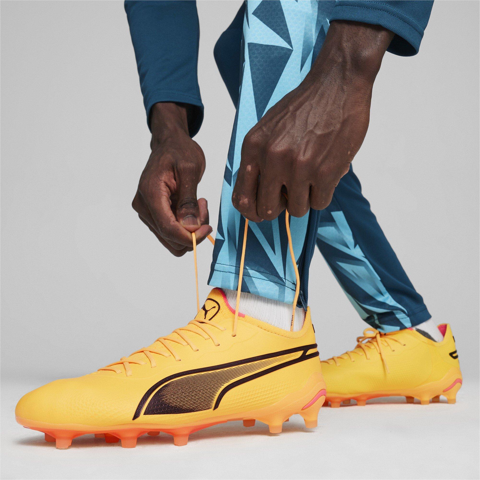 Orange/Black - Puma - King Ultimate Firm Ground Football Boots - 7
