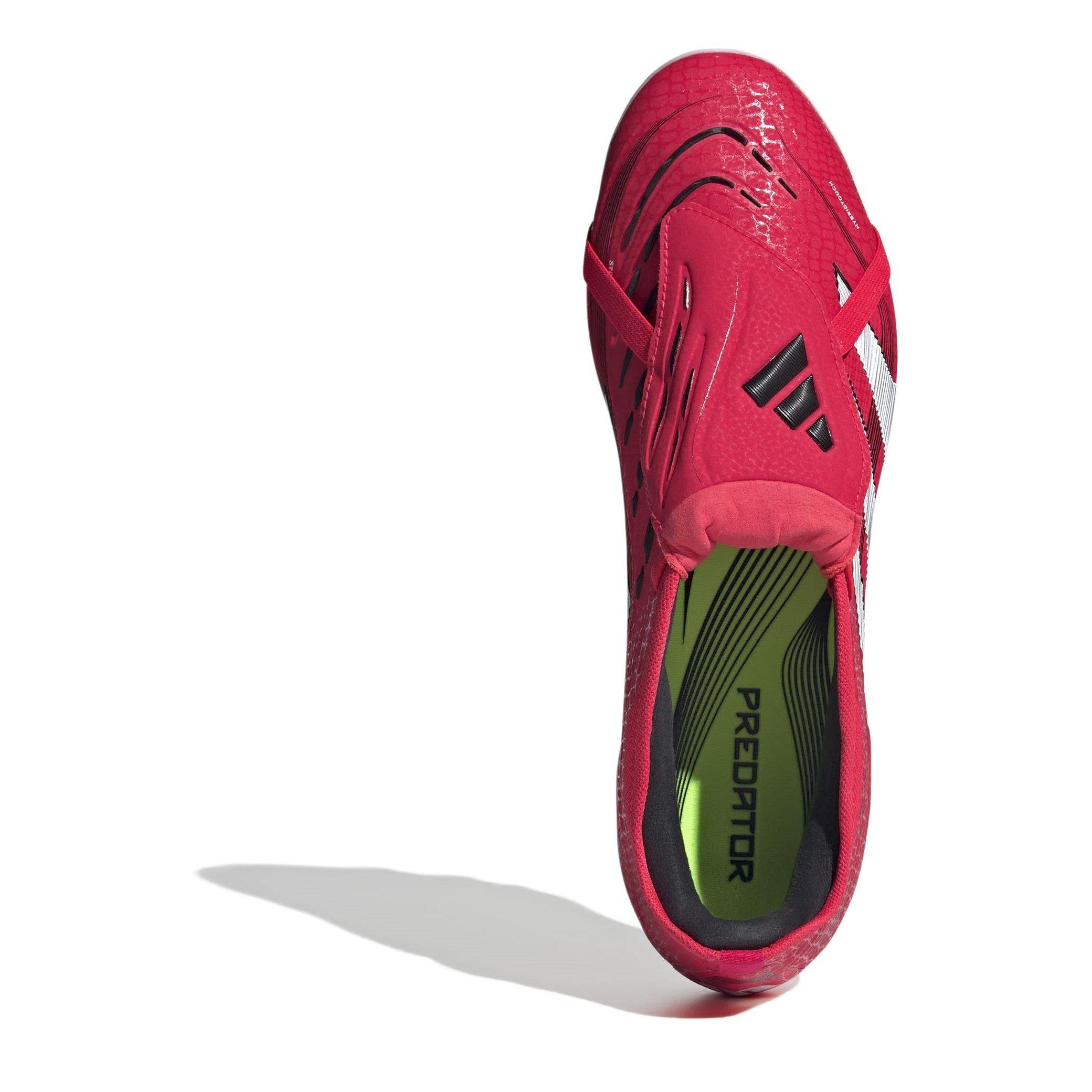 Vermelho/Branco/Preto - adidas - Predator Pro Fold-Over Multi Ground Football Boots - 5