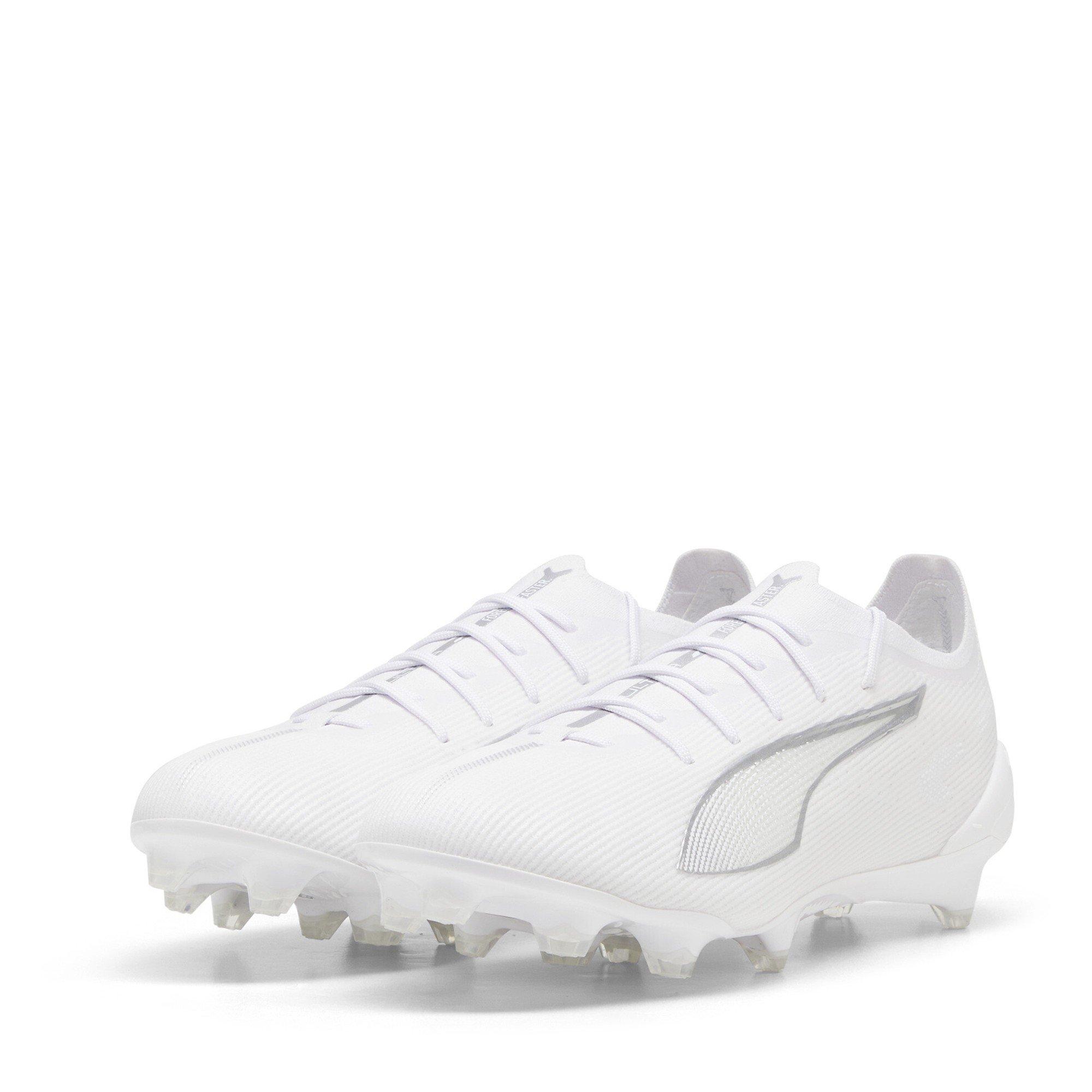 Puma Men's Ultra 5 Ultimate Firm Ground Football Boots - White-Pu Puma White-Pu - 12 (47)