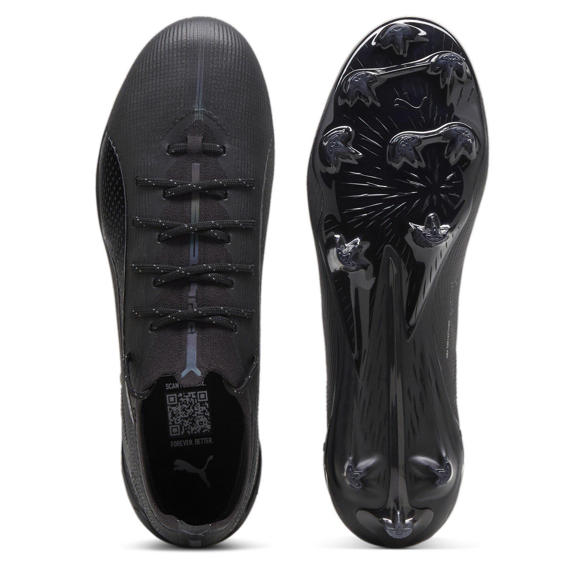 Black/Silv/Grey - Puma - Mens PUMA Ultra 5 Ultimate Firm Ground Football Boots - 3