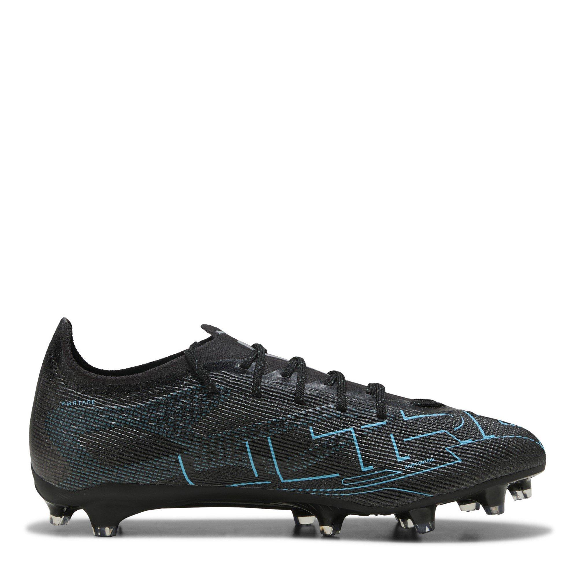 Blck/Silvr/Aqua - Puma - Ultra Pro Firm Ground Football Boots - 4