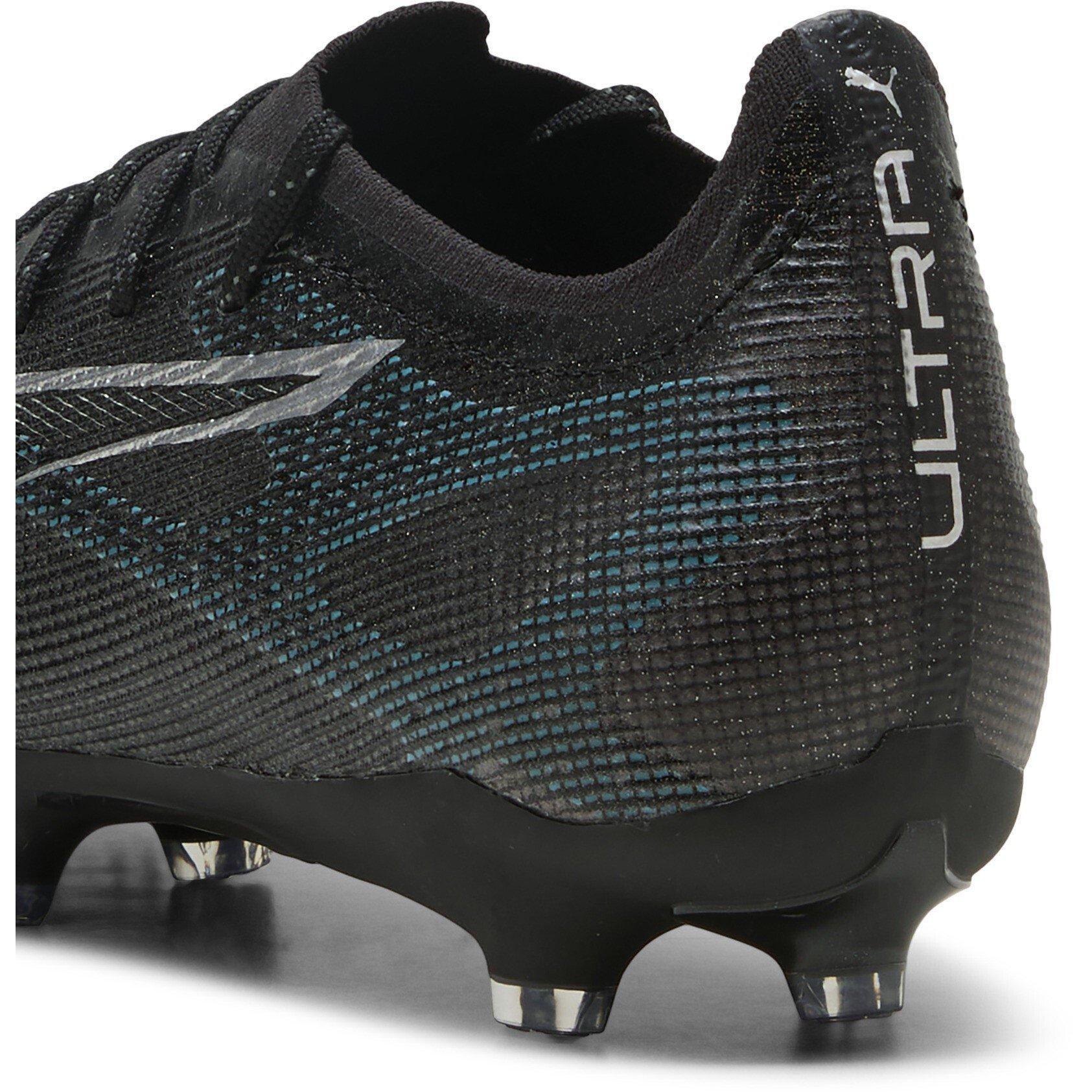 Blck/Silvr/Aqua - Puma - Ultra Pro Firm Ground Football Boots - 5