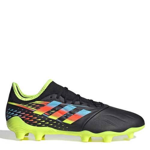 Blk/Cyan/Yellow - adidas - Copa Sense 3 Adults Firm Ground Football Boots - 1