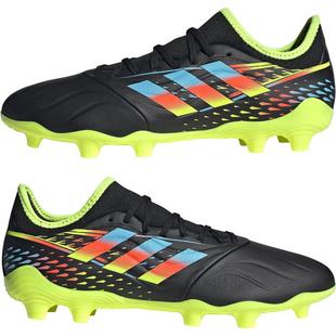 Blk/Cyan/Yellow - adidas - Copa Sense 3 Adults Firm Ground Football Boots - 9