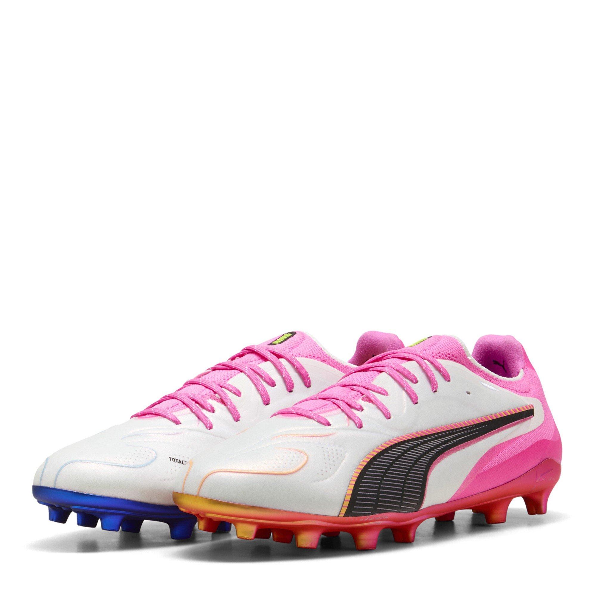 Puma Men's King Ultimate Firm Ground Football Boots - Poison Pink - 8 (42)