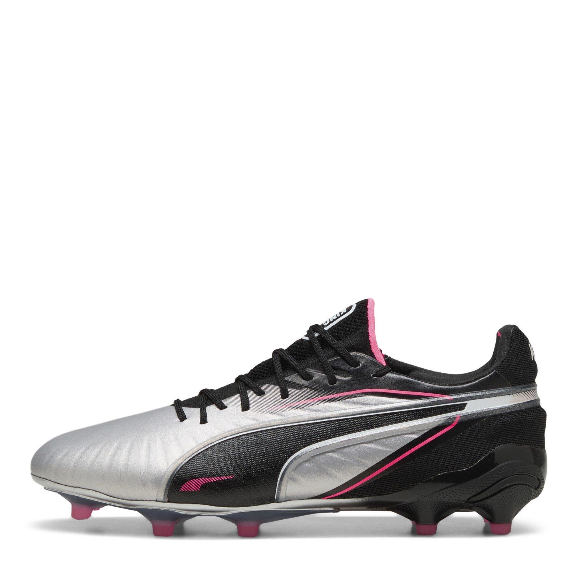 Silver/Black - Puma - Mens PUMA King Ultimate Firm Ground Football Boots - 2