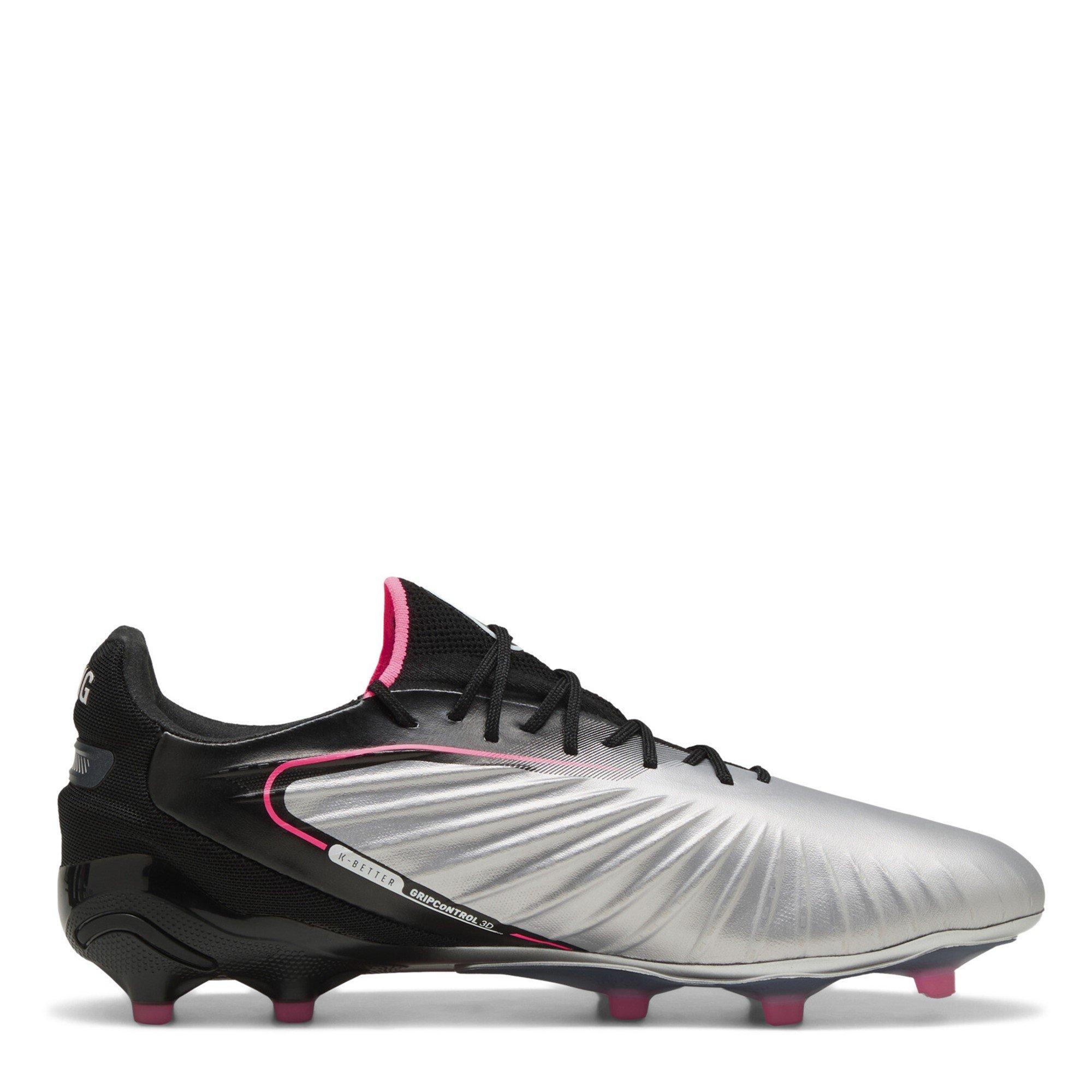 Silver/Black - Puma - Mens PUMA King Ultimate Firm Ground Football Boots - 4