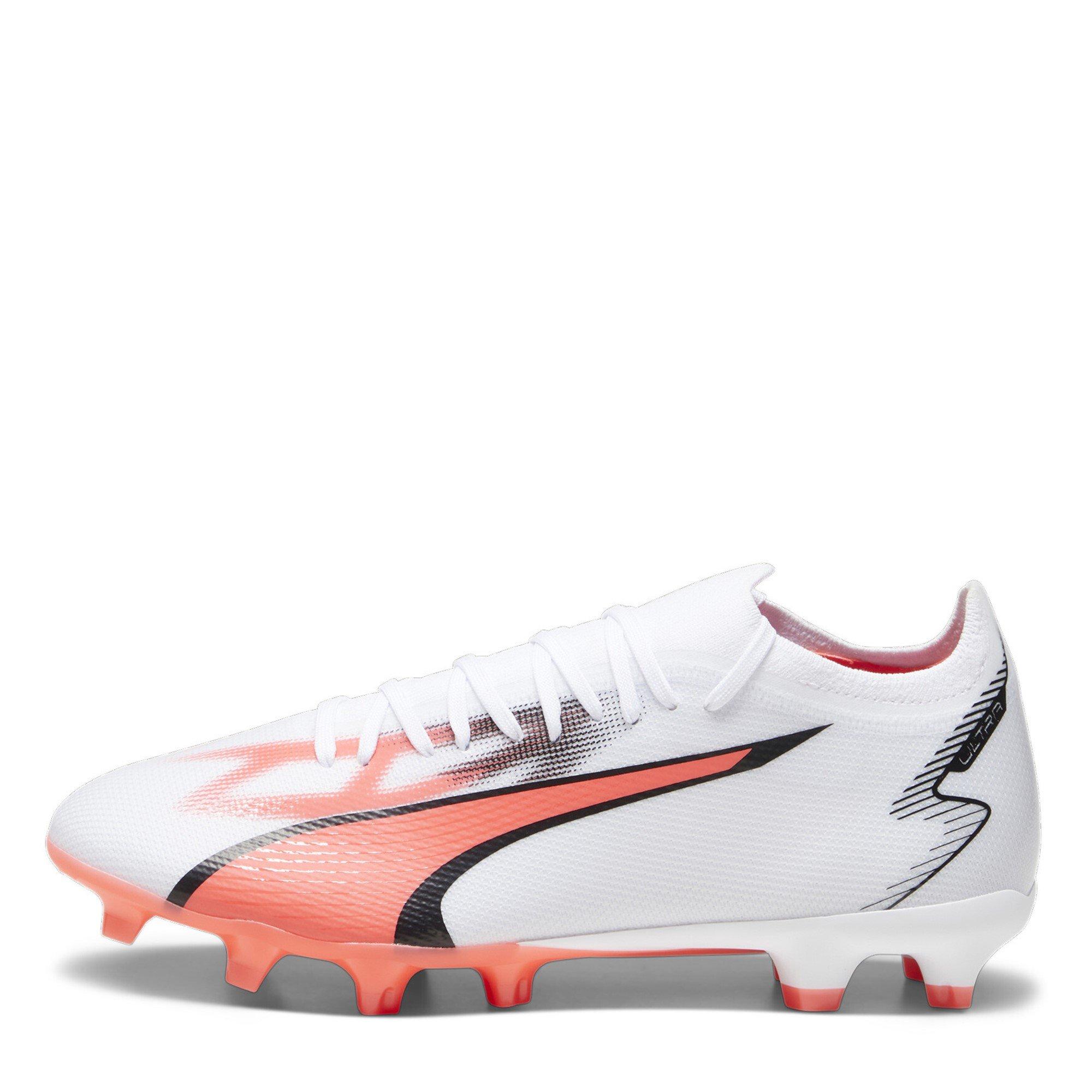 White/Pink - Puma - Ultra Match Firm Ground Football Boots - 2