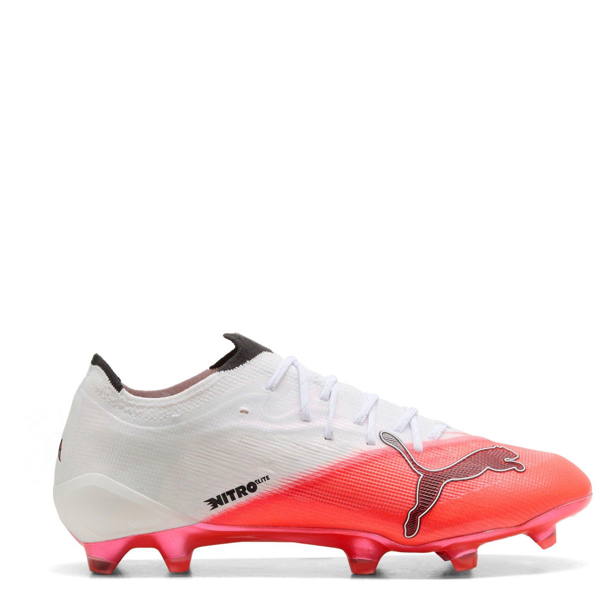 White/Red - Puma - Ultra 7.1 FG Firm Ground Football Boots Adults - 10