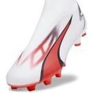 Blanc/Rose - Puma - Ultra Match Laceless Firm Ground Football Boots - 6