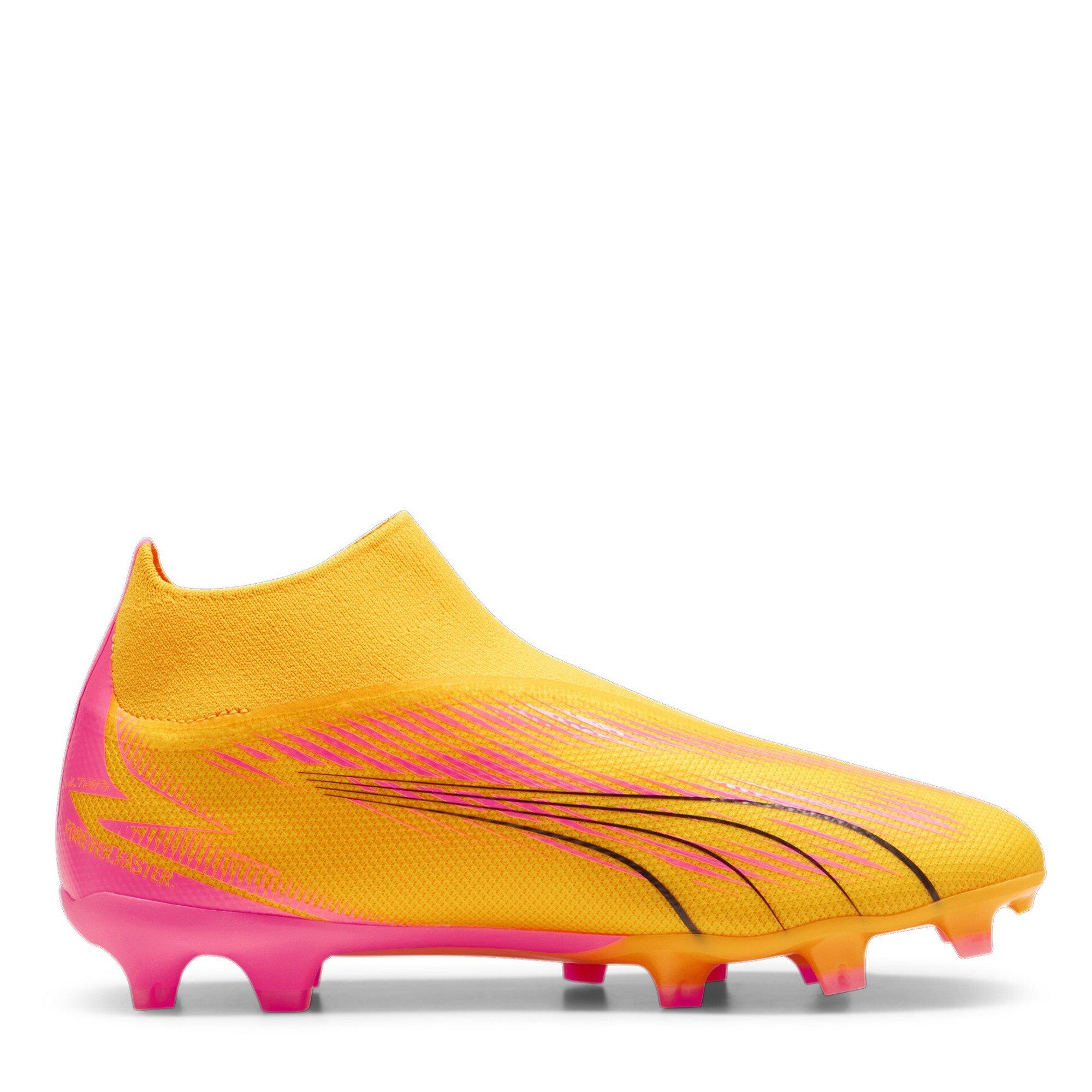 Orange/Noir - Puma - Ultra Match Laceless Firm Ground Football Boots - 4