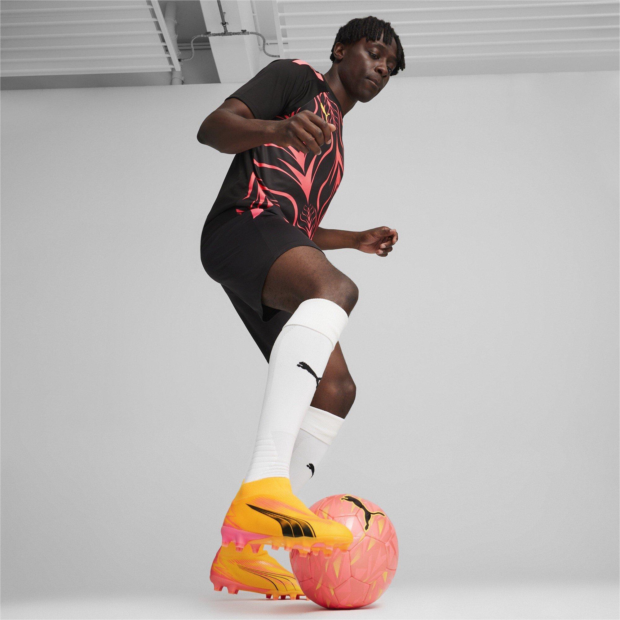 Orange/Noir - Puma - Ultra Match Laceless Firm Ground Football Boots - 8