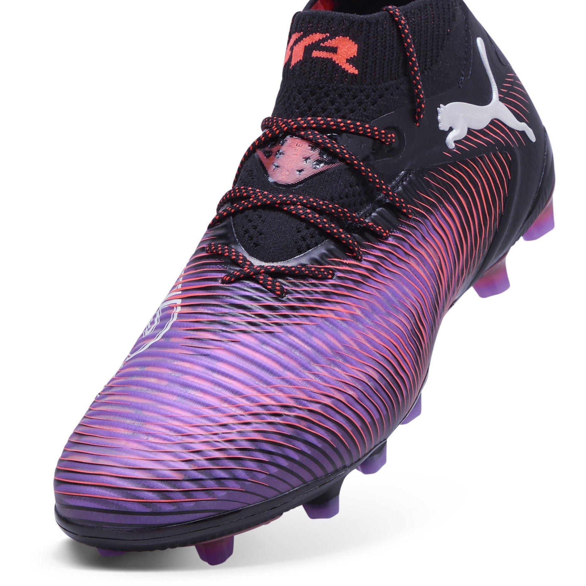 Puma Black-Pum - Puma - Men's Future 8 Ultimate Ag Firm Ground Football Boots - 6