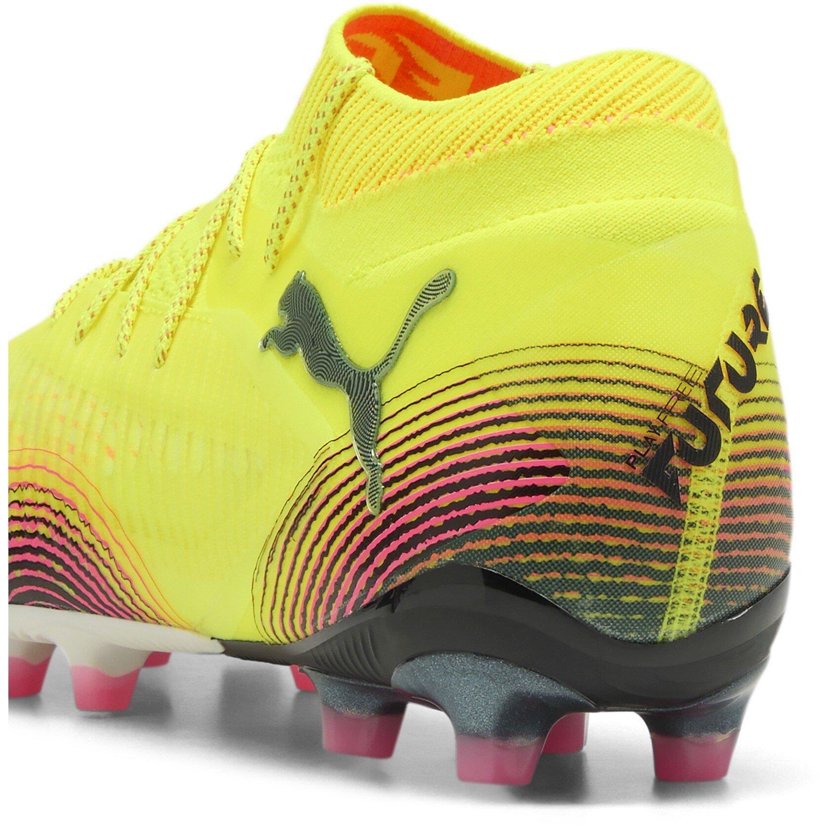 Yellow Alert- - Puma - Men's Future 8 Ultimate Ag Firm Ground Football Boots - 5