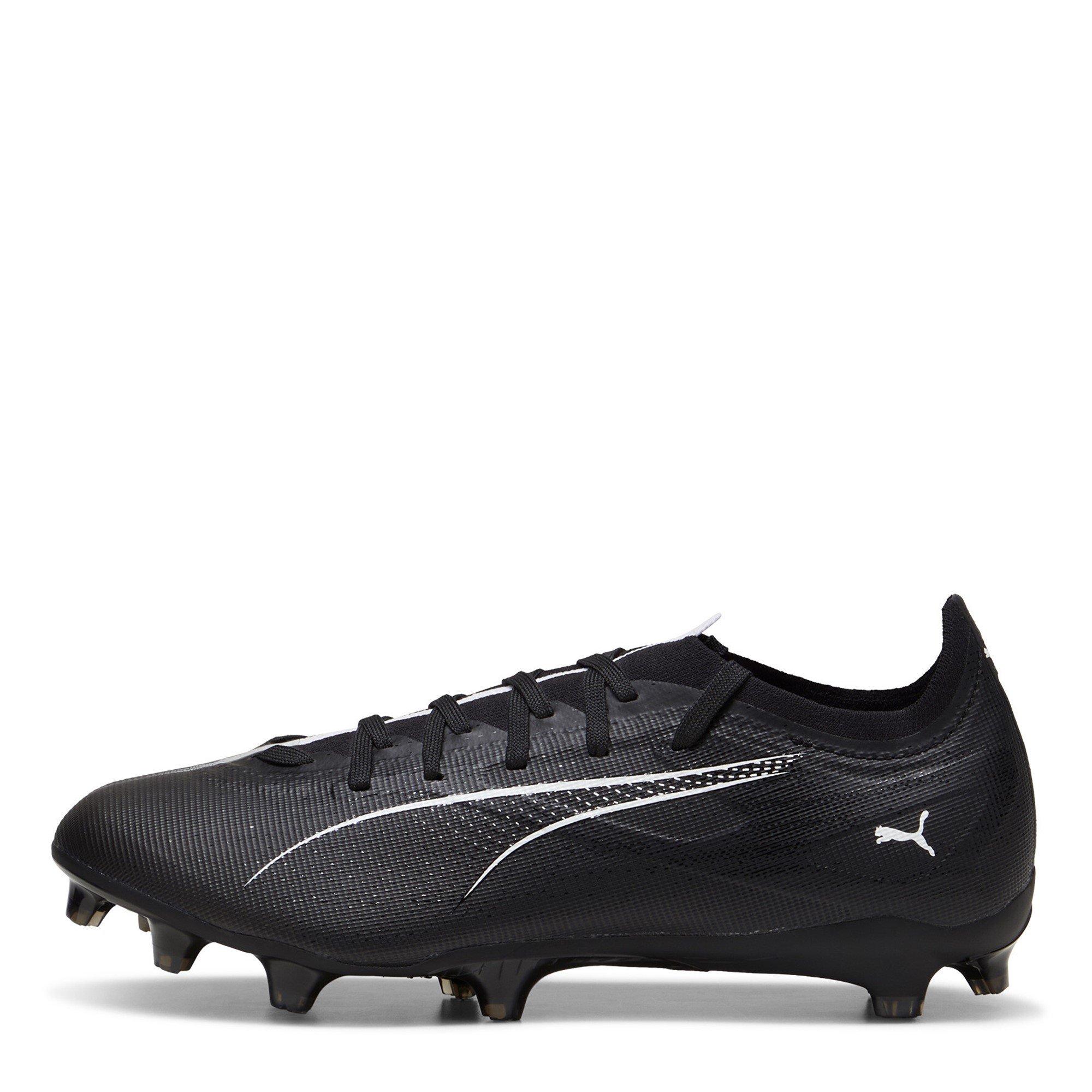 Zwart/Wit - Puma - Mens PUMA Ultra 5 Match Firm Ground Football Boots - 2