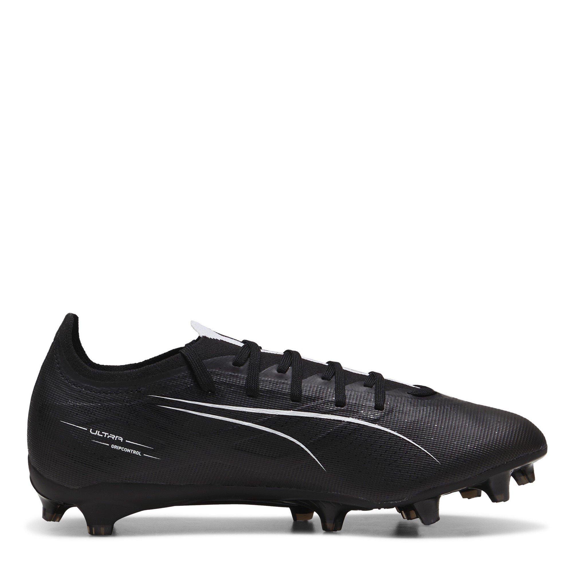 Zwart/Wit - Puma - Mens PUMA Ultra 5 Match Firm Ground Football Boots - 5
