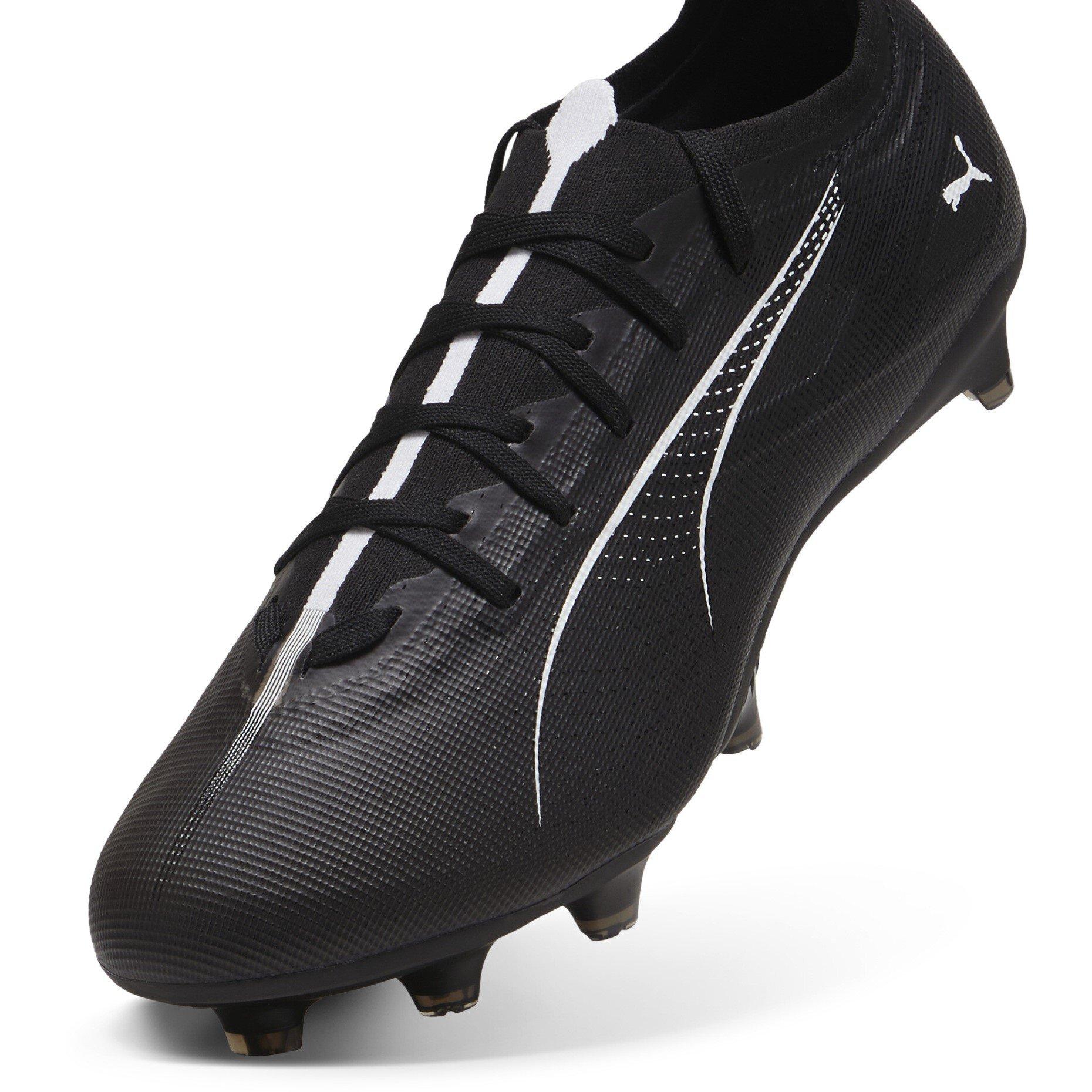 Zwart/Wit - Puma - Mens PUMA Ultra 5 Match Firm Ground Football Boots - 8