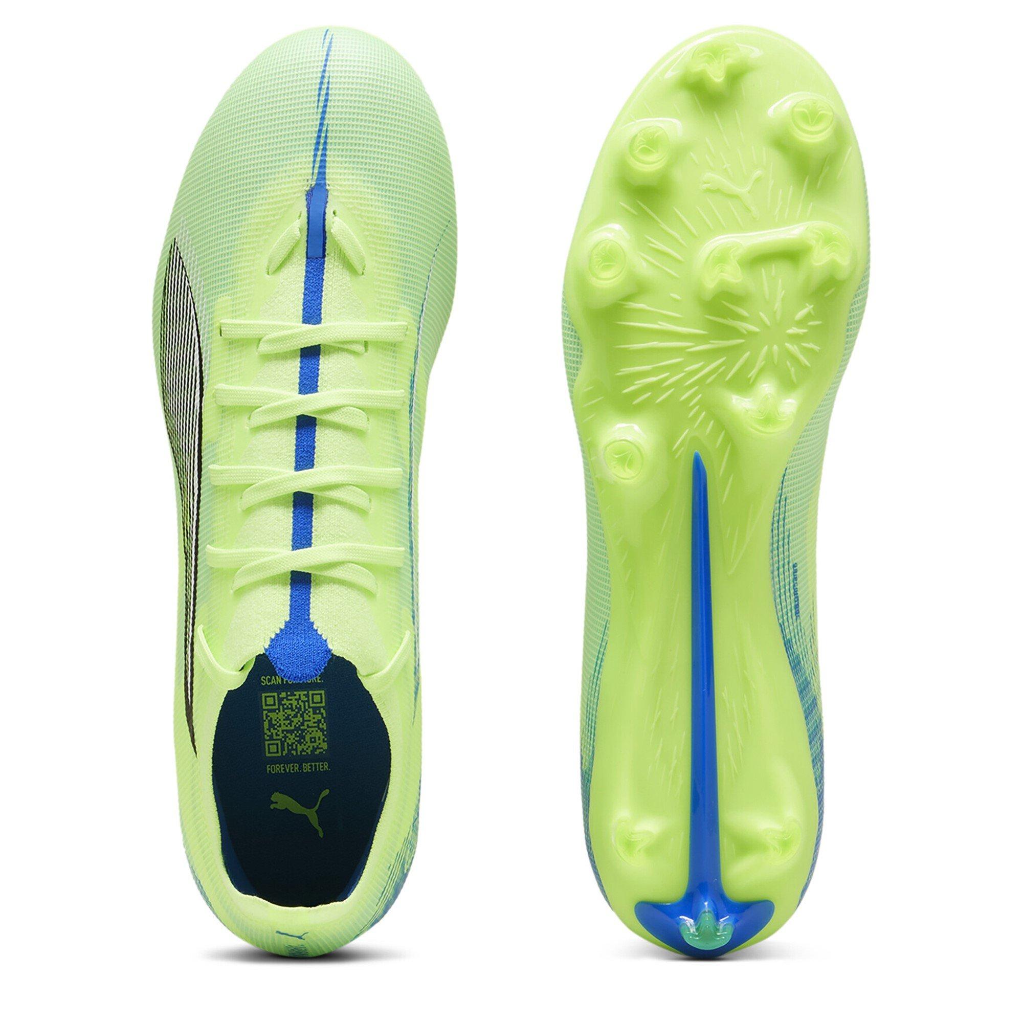 Vert/Blanc/Bleu - Puma - PUMA Ultra 5 Match Firm Ground Football Boots - 3