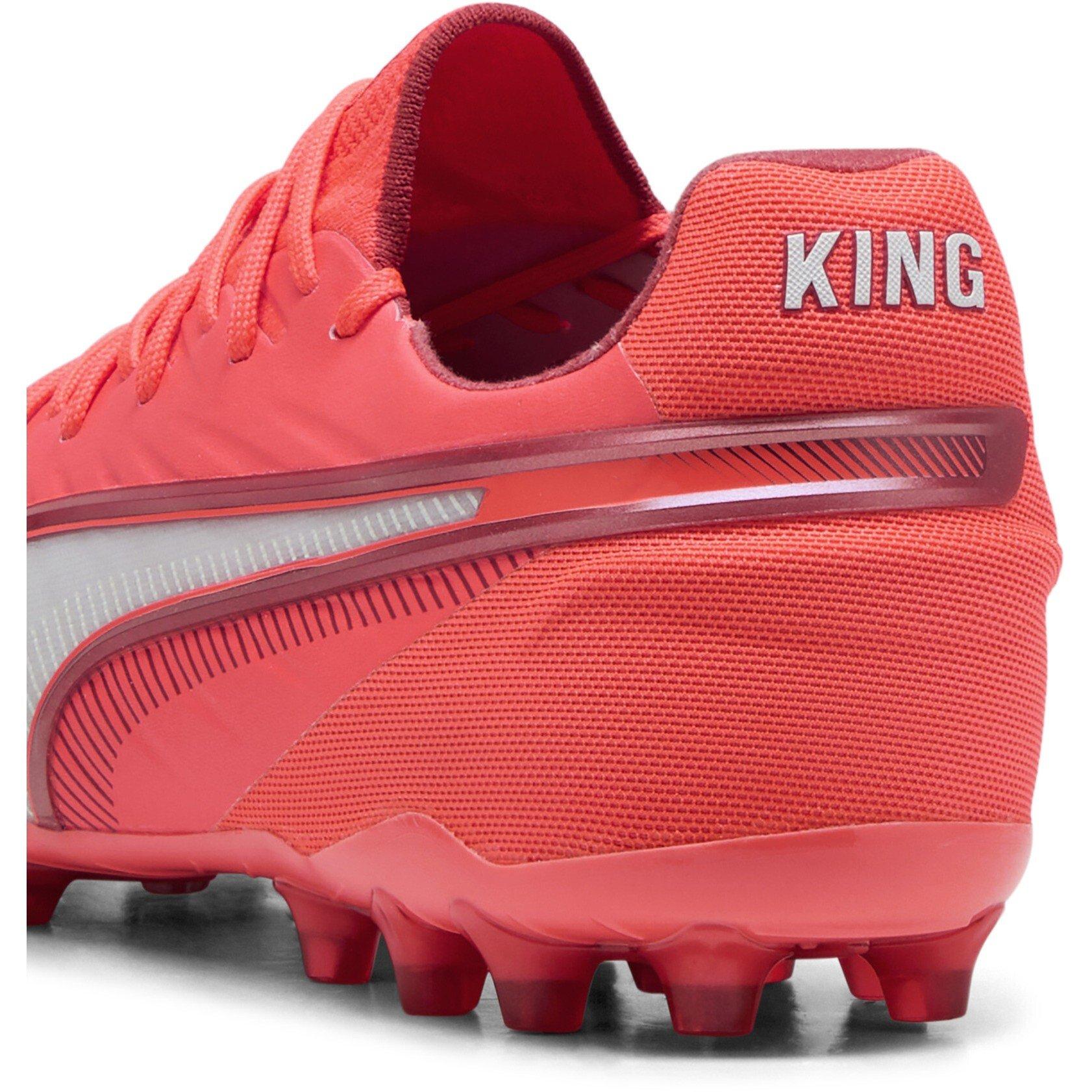 Glowing Red-P - Puma - Men's King Ultimate Mg Firm Ground Football Boots - 5