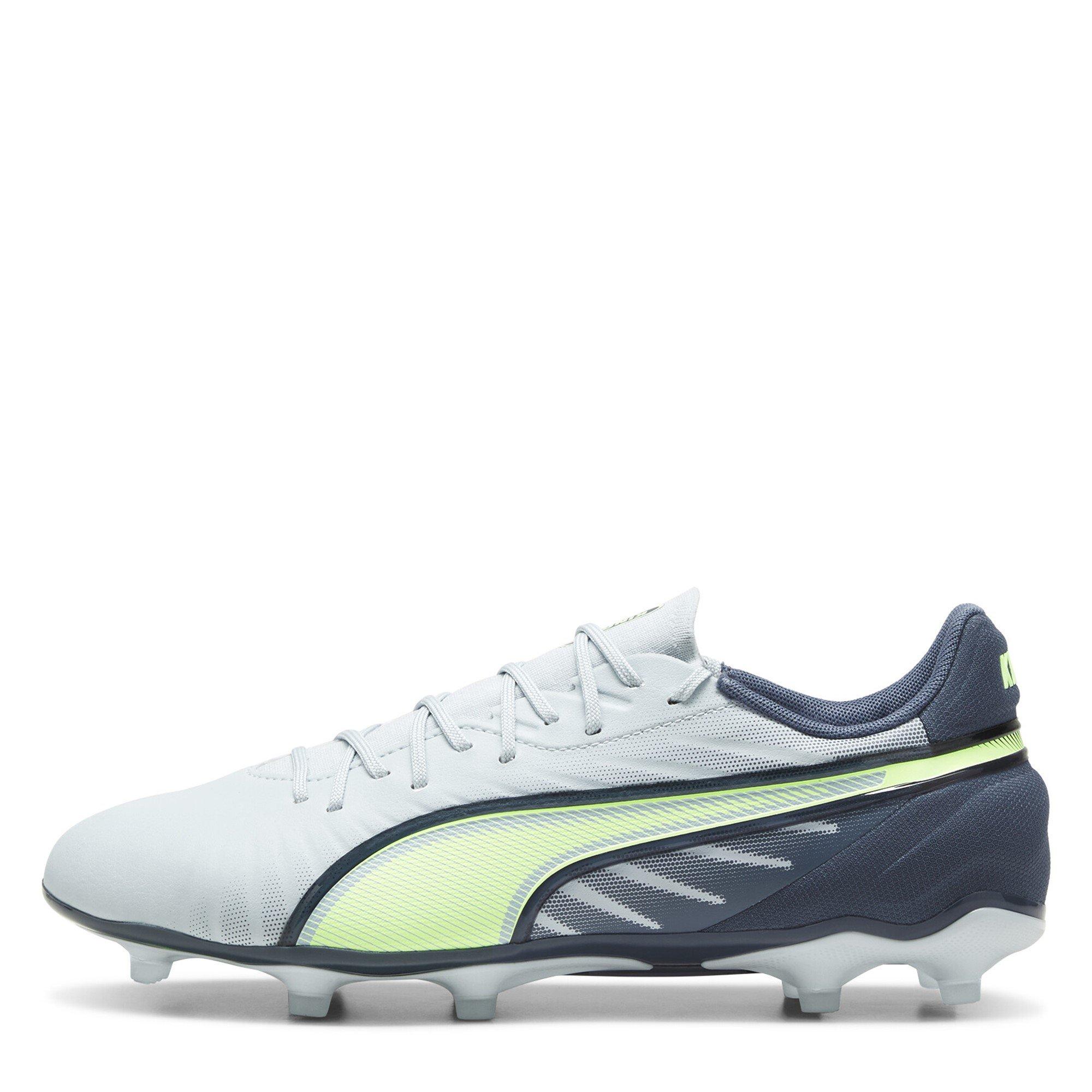Grijs/Geel - Puma - PUMA King Match 5 Firm Ground Football Boots - 2