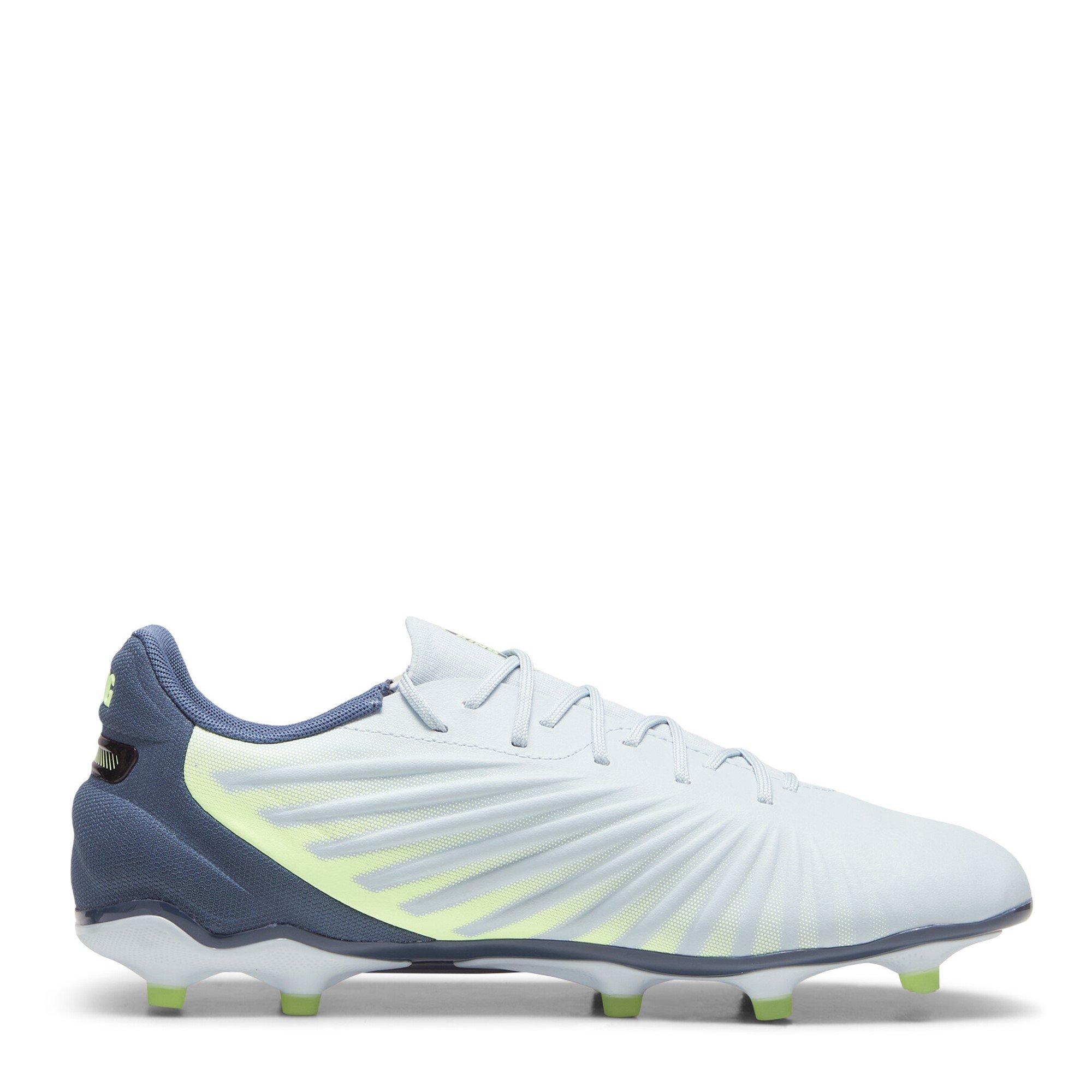 Grijs/Geel - Puma - PUMA King Match 5 Firm Ground Football Boots - 4