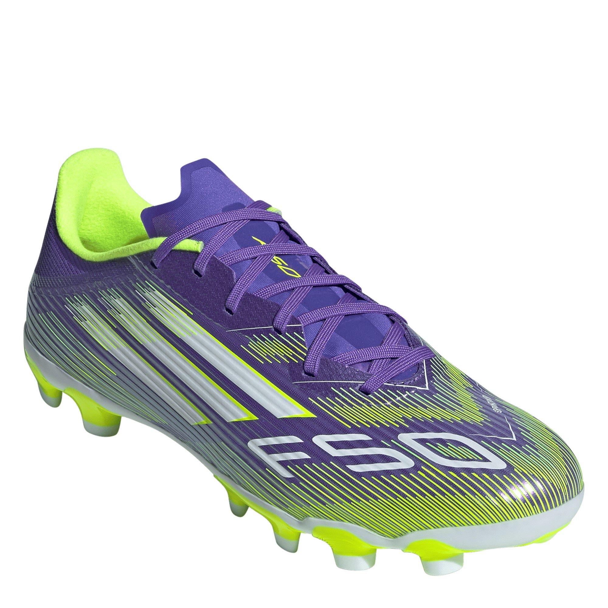 Purple/White - adidas - F50 League Multi Ground Football Boots - 3