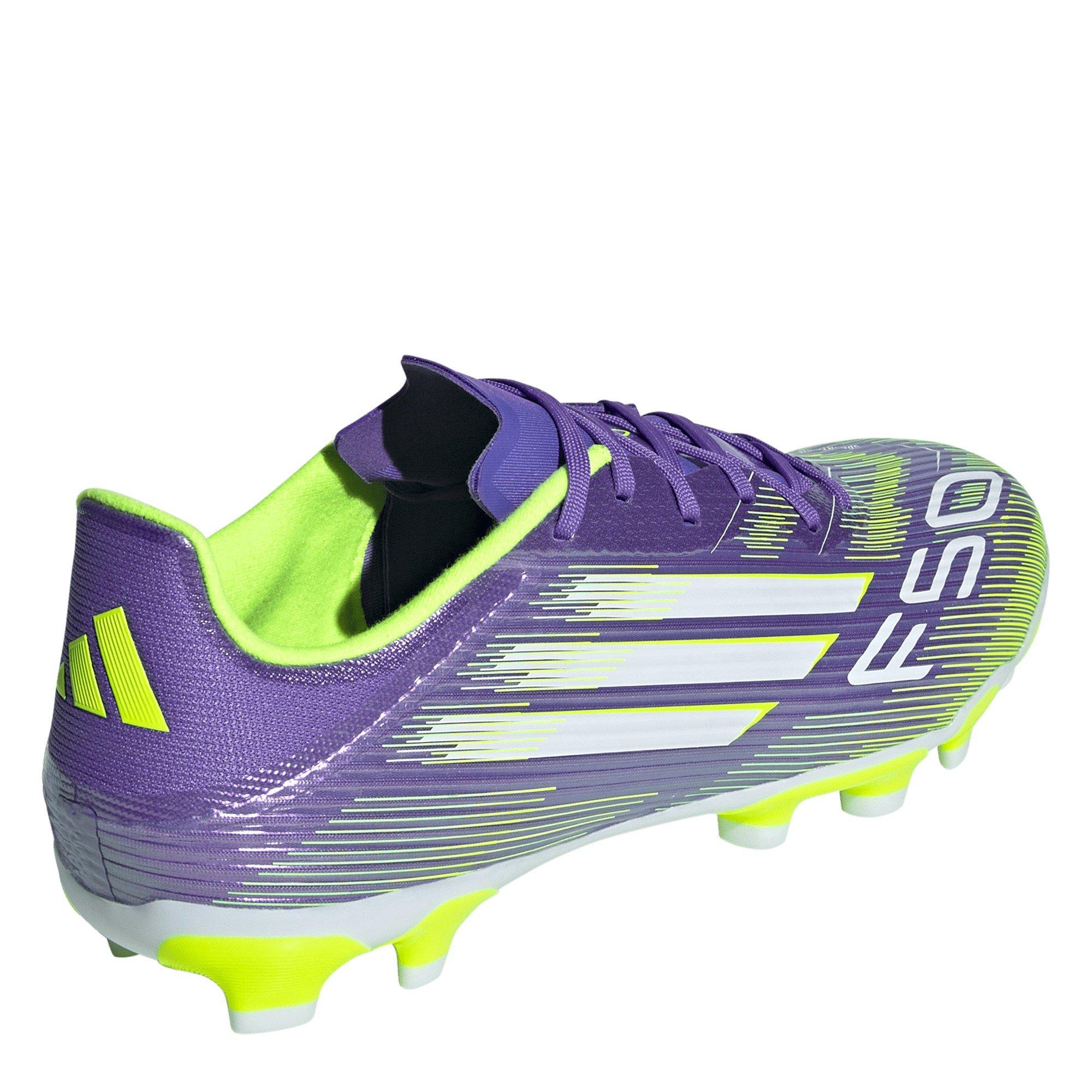 Purple/White - adidas - F50 League Multi Ground Football Boots - 4