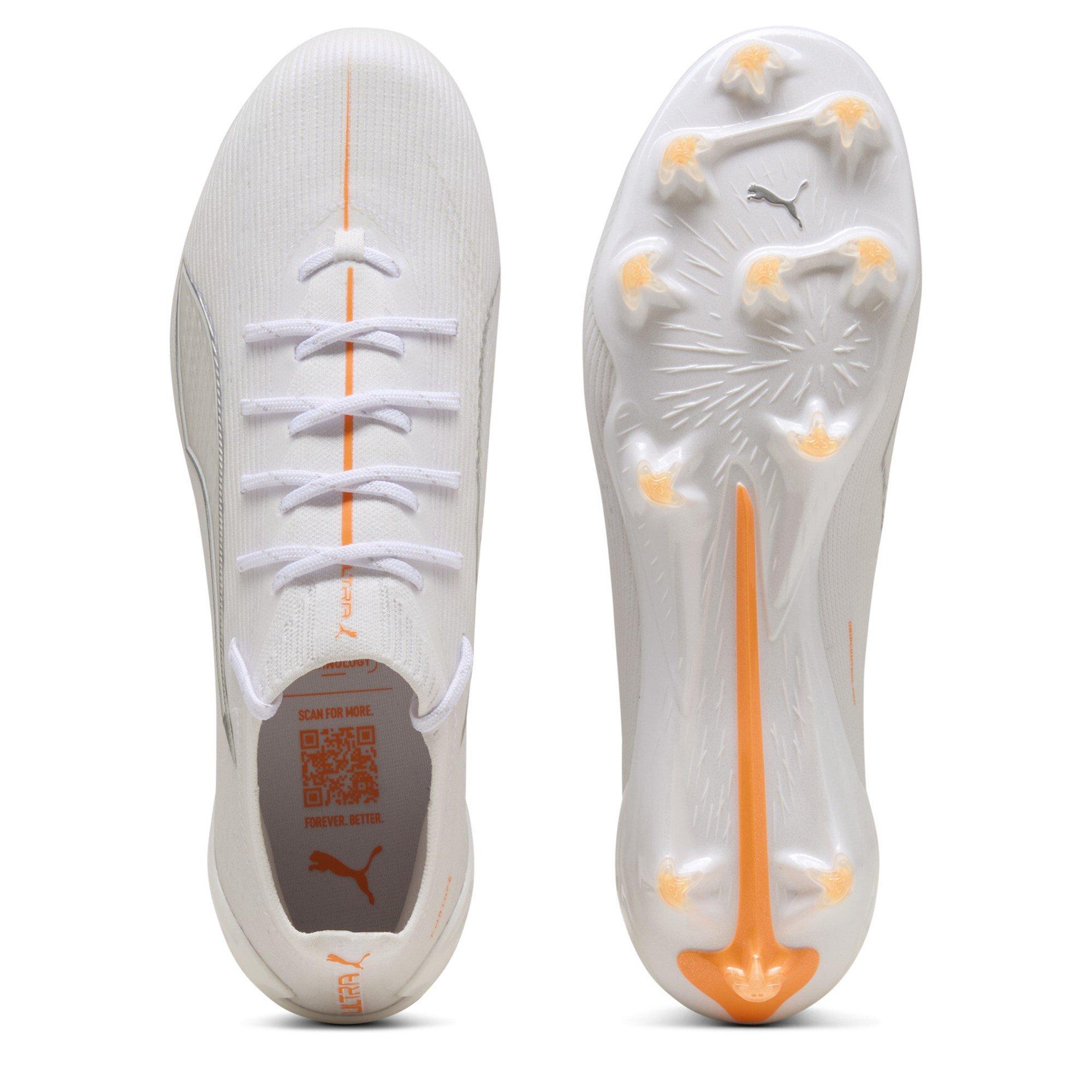 White - Puma - Ultra 5 Ultimate Adults Firm Ground Football Boots - 3