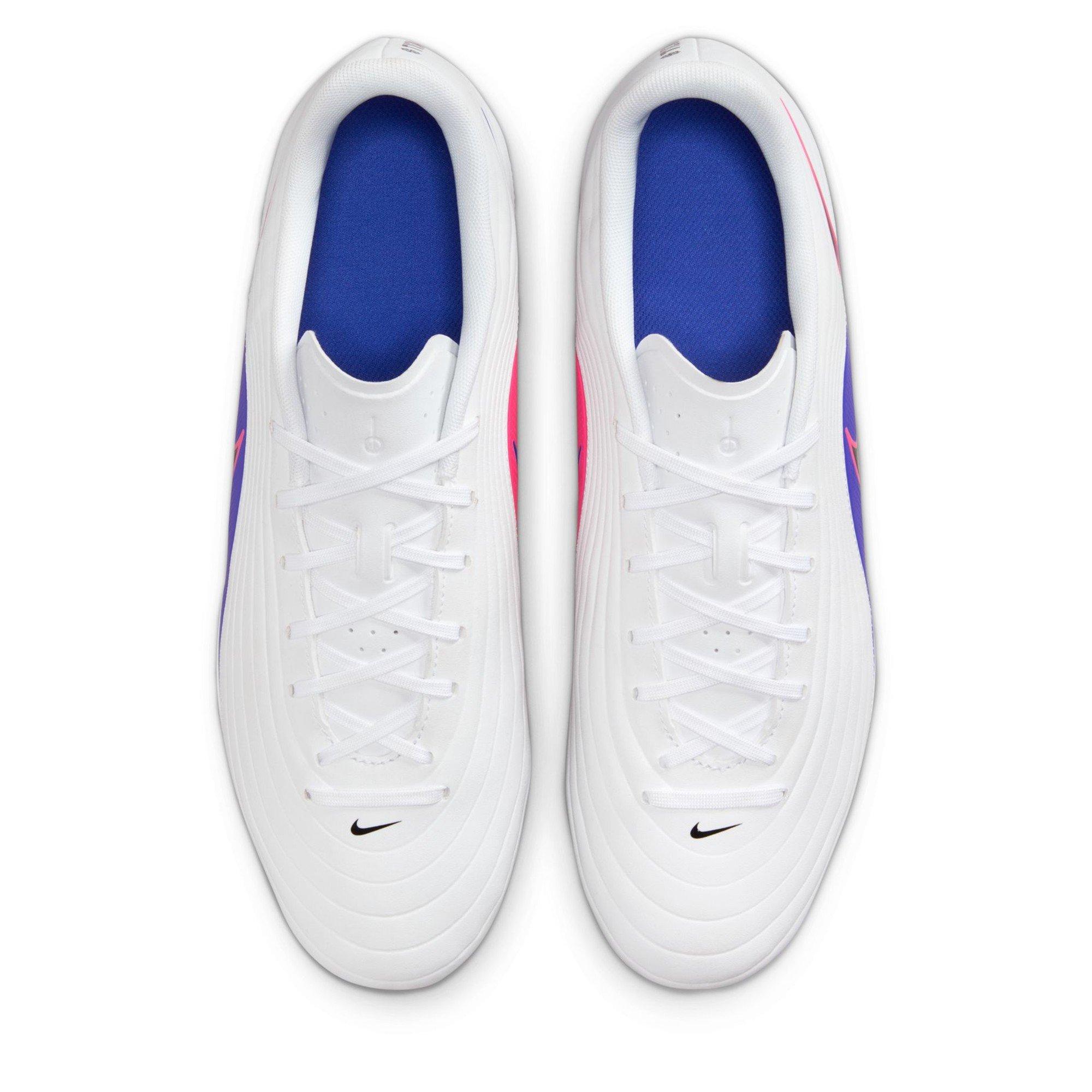 Wht/Bk-Blu-Pink - Nike - Nike Tiempo Club Fg Sn64 - 6