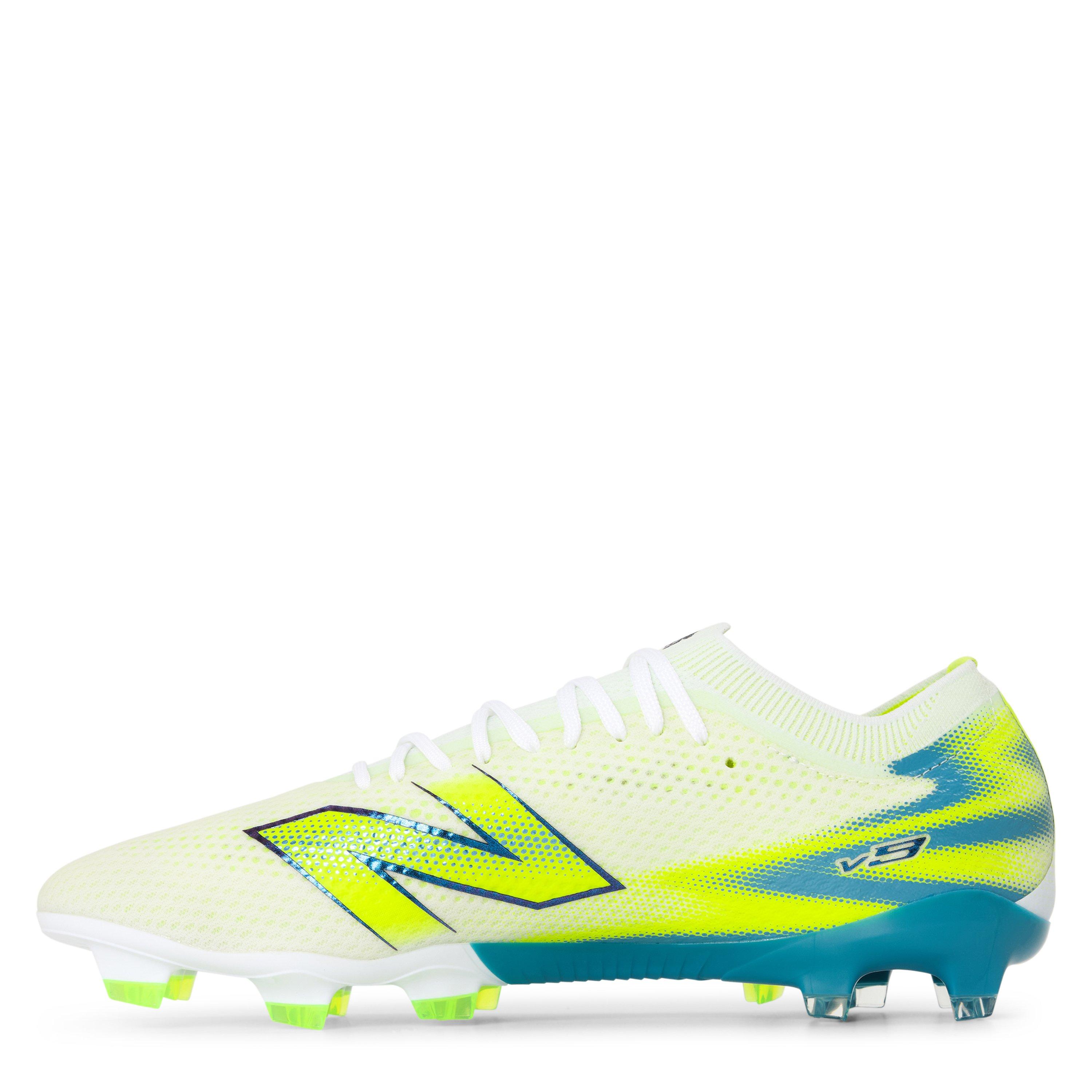 Blanco/Lima - New Balance - Men's Furon .2 FG Firm Ground Football Boot - 2