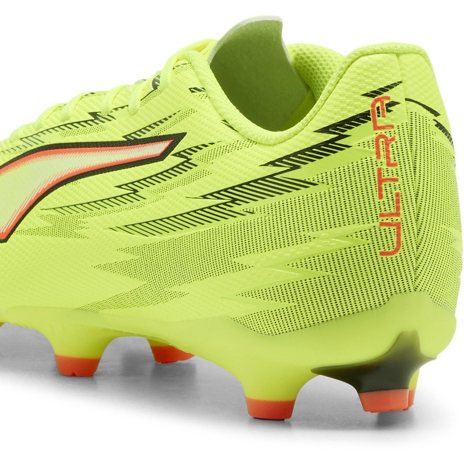 Yellow/Black - Puma - Mens PUMA Ultra 5 Play Firm Ground Football Boots - 5