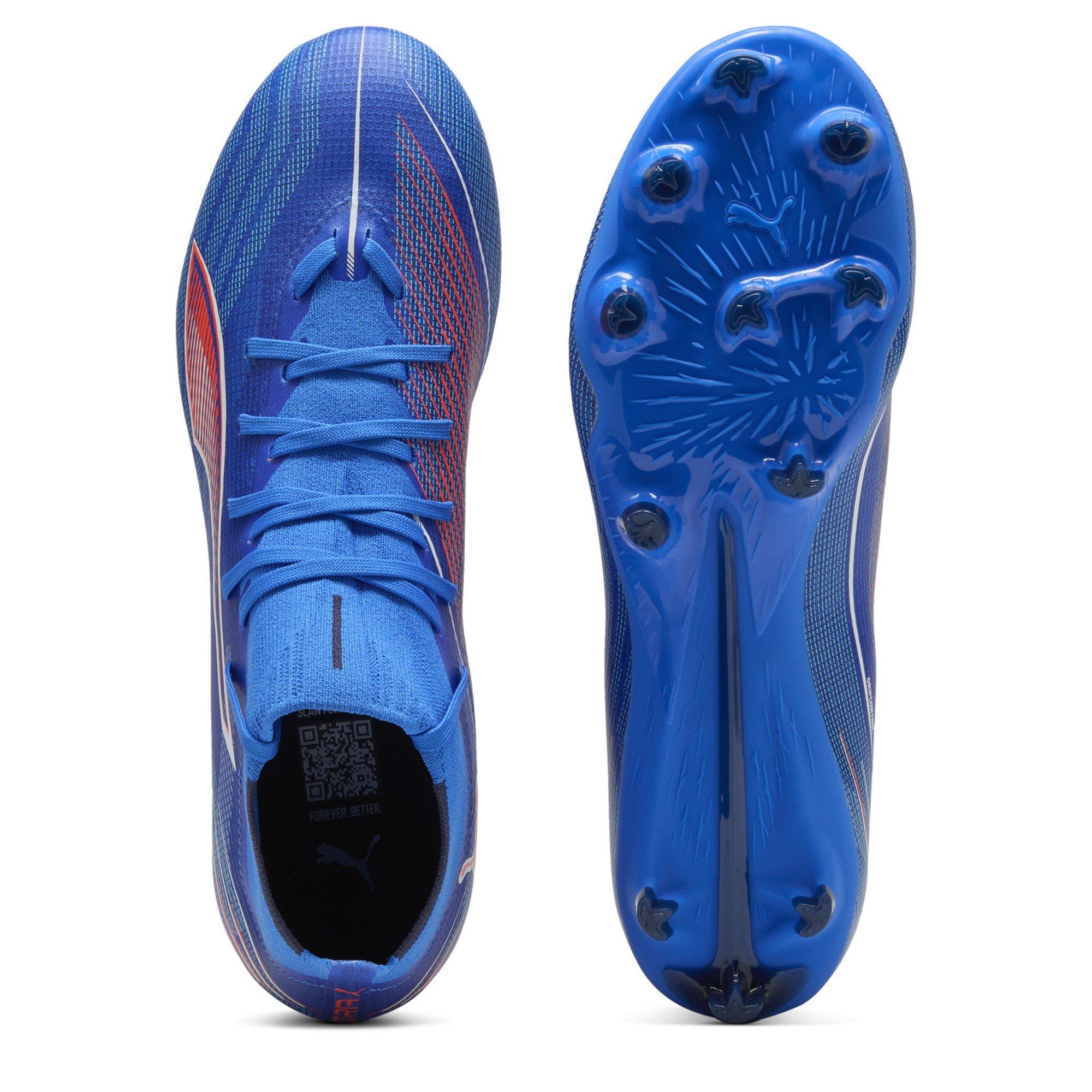 Blue/White - Puma - Puma Ultra 5 Match Adults Firm Ground Football Boots - 3