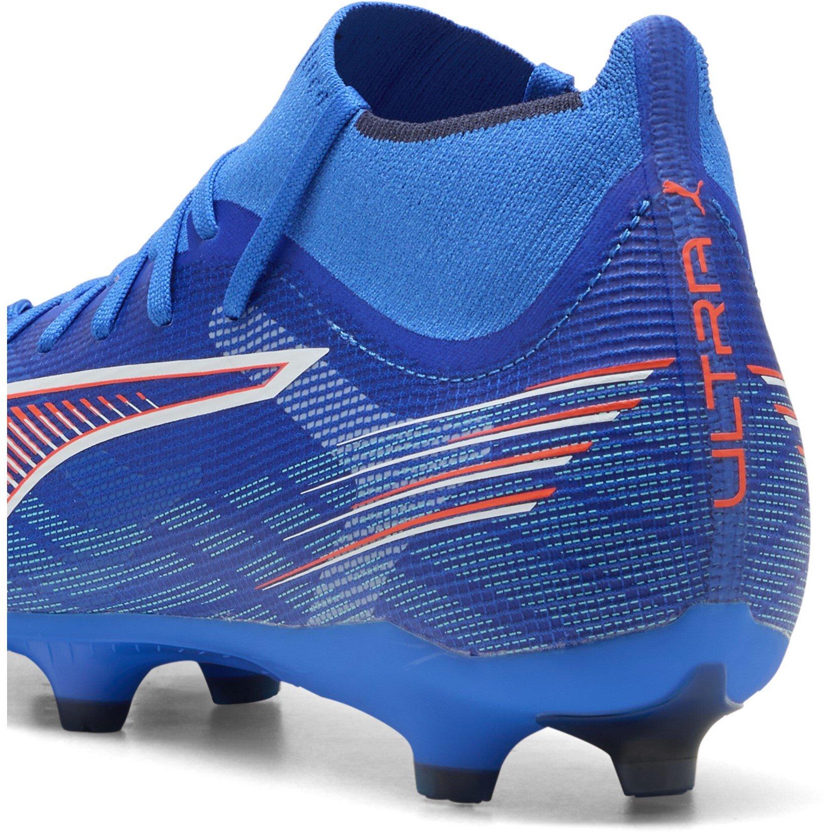 Blue/White - Puma - Puma Ultra 5 Match Adults Firm Ground Football Boots - 5
