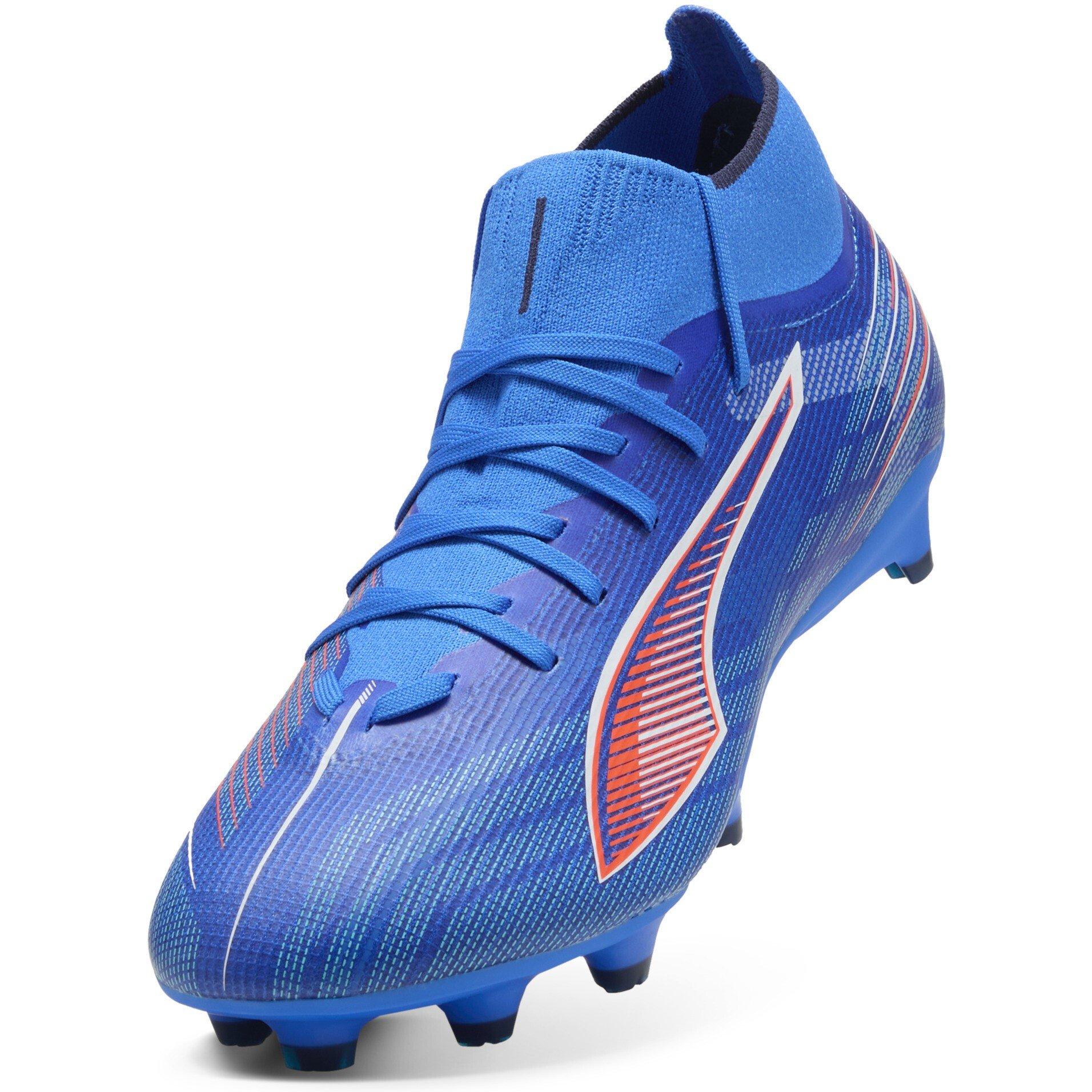 Blue/White - Puma - Puma Ultra 5 Match Adults Firm Ground Football Boots - 6