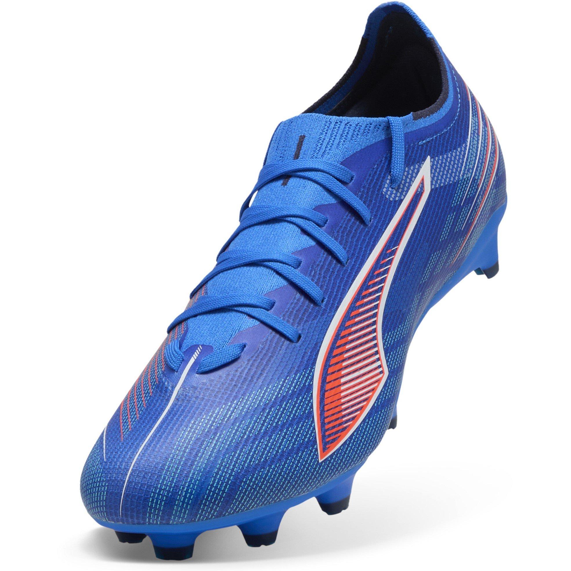 Azul/Blanco - Puma - Ultra 6 Match Adults Firm Ground Football Boots - 6
