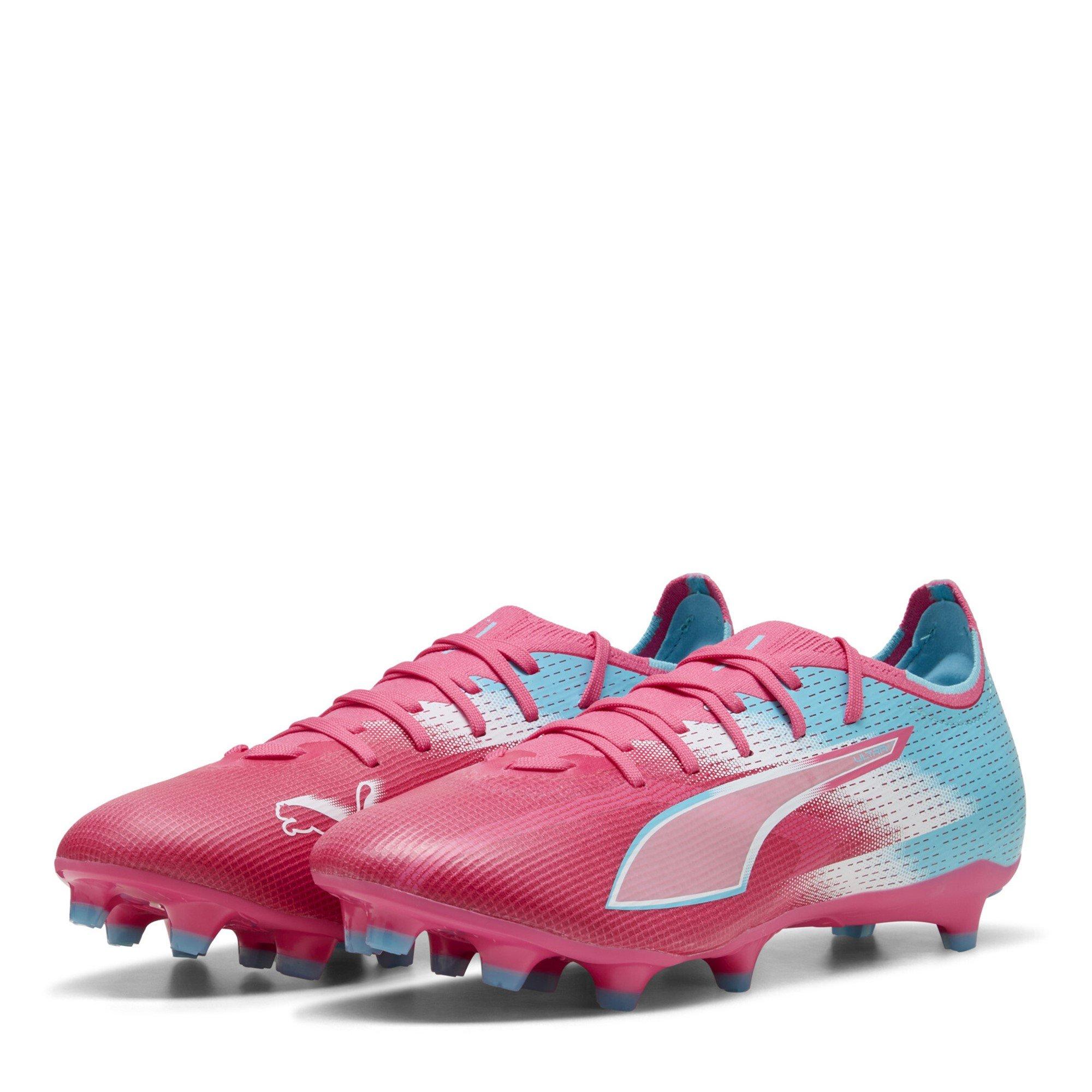 Puma Men's Ultra 6 Match Adults Firm Ground Football Boots - Blue/White - 11.5 (46.5)