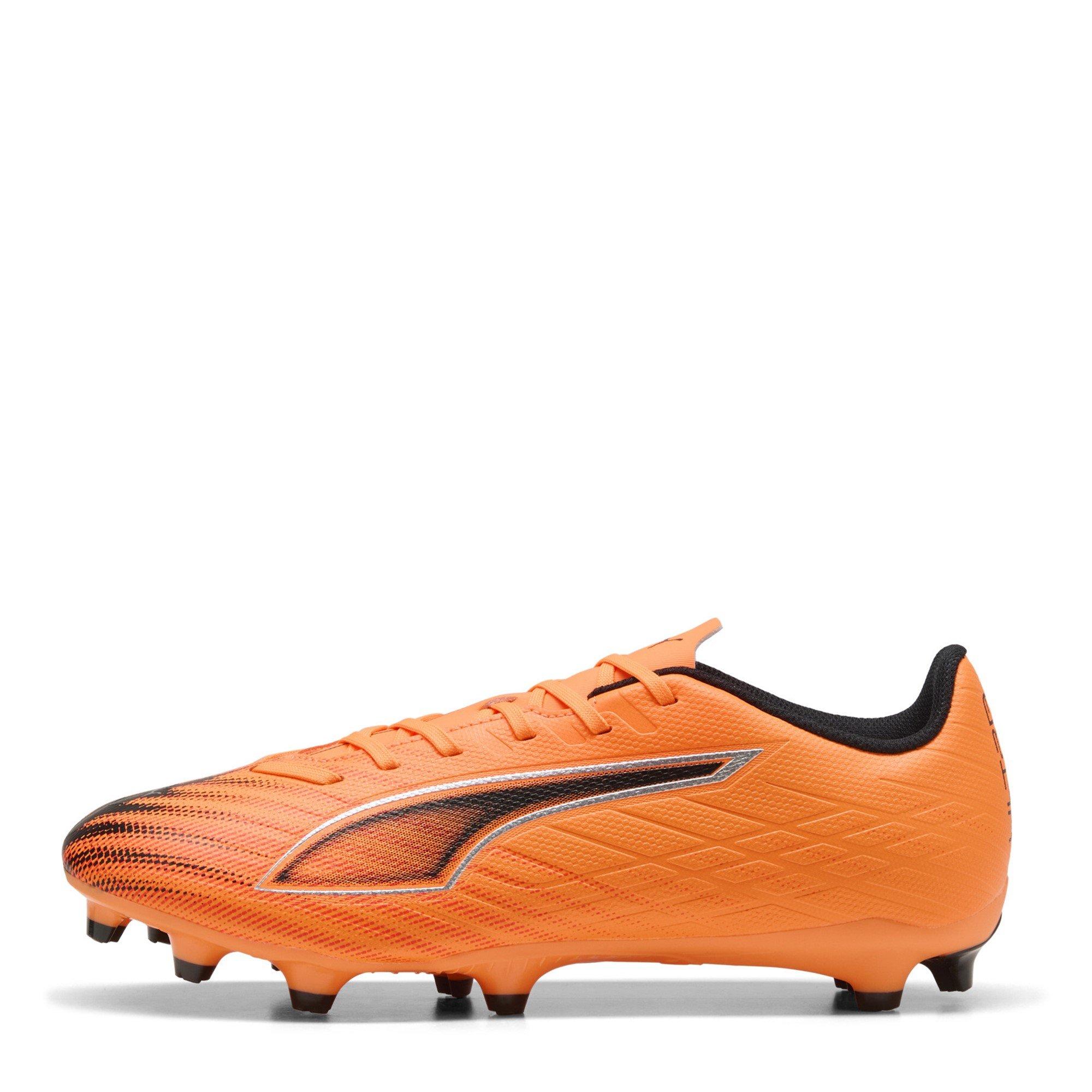 Orange/Black - Puma - Ultra 6 Play Adults Firm Ground Football Boots - 2