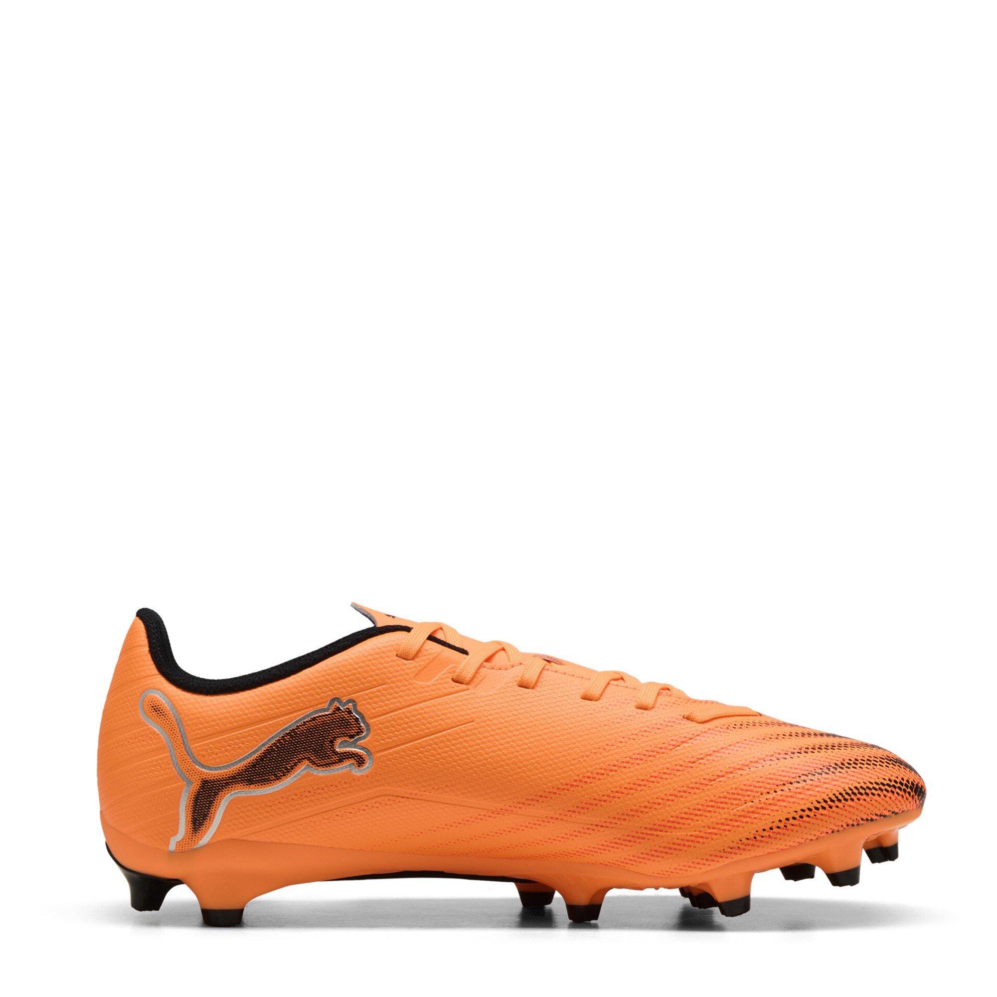 Orange/Black - Puma - Ultra 6 Play Adults Firm Ground Football Boots - 4