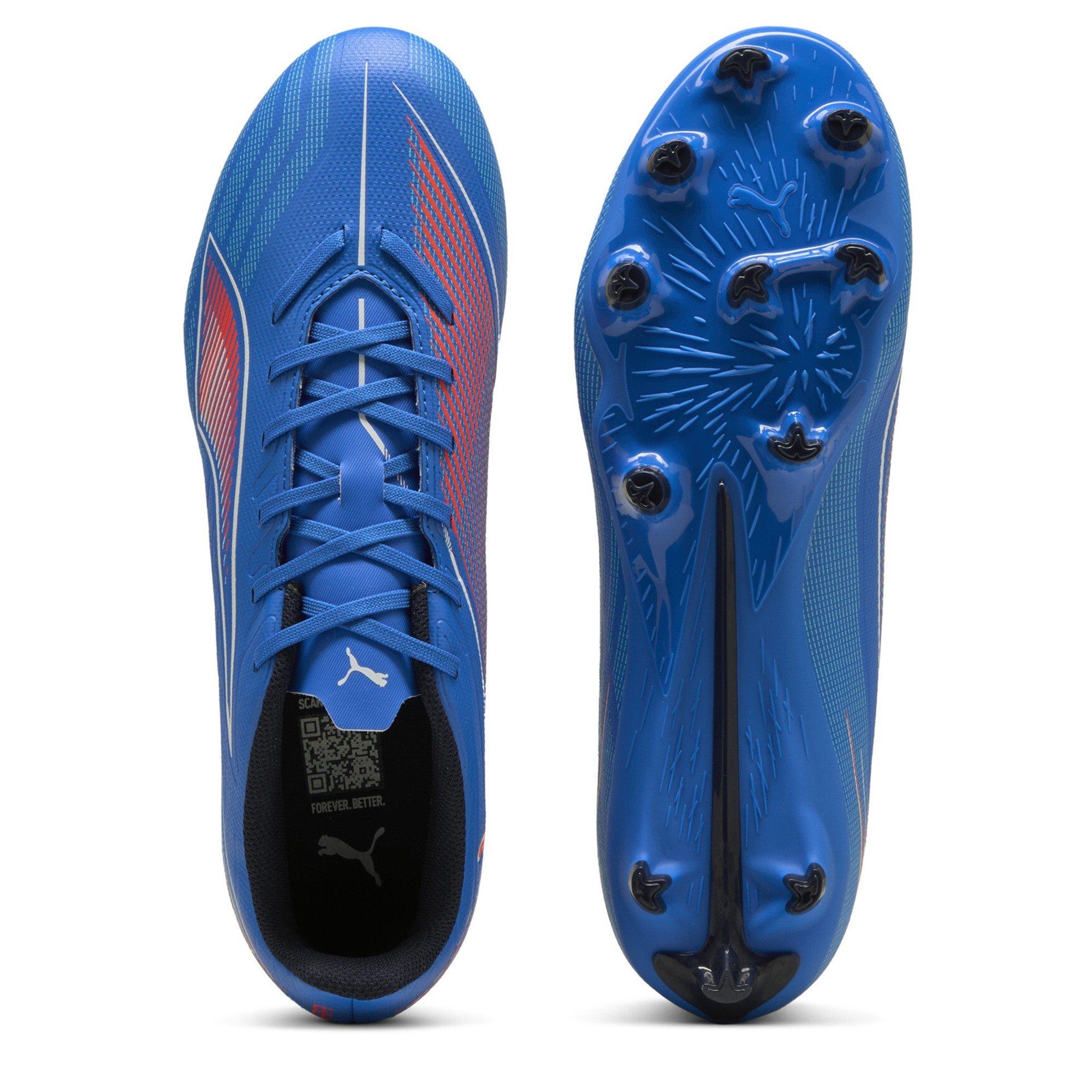 Blue/White - Puma - Ultra 6 Play Adults Firm Ground Football Boots - 3