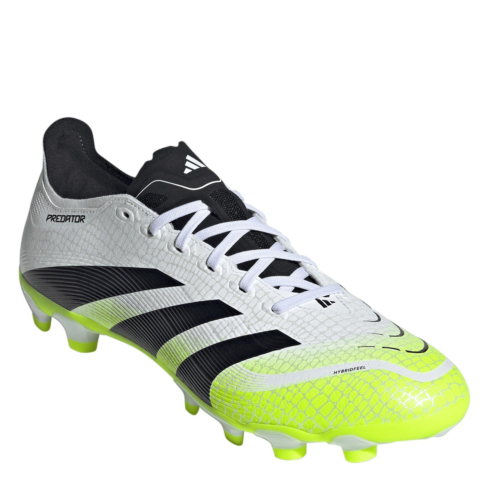 White/Blk/Lemon - adidas - Predator League Adults Multi Ground Football Boots - 3