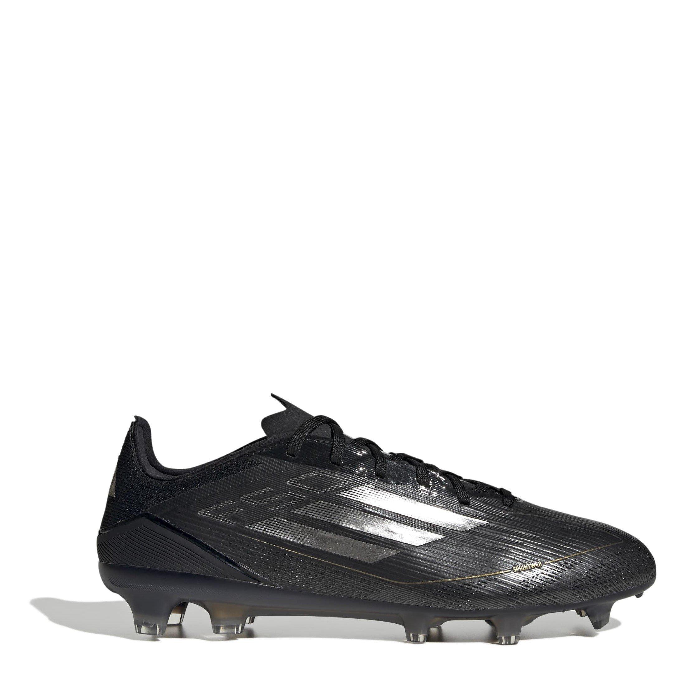 Zwart/Zilver - adidas - F50 Pro Firm Ground Football Boots - 1